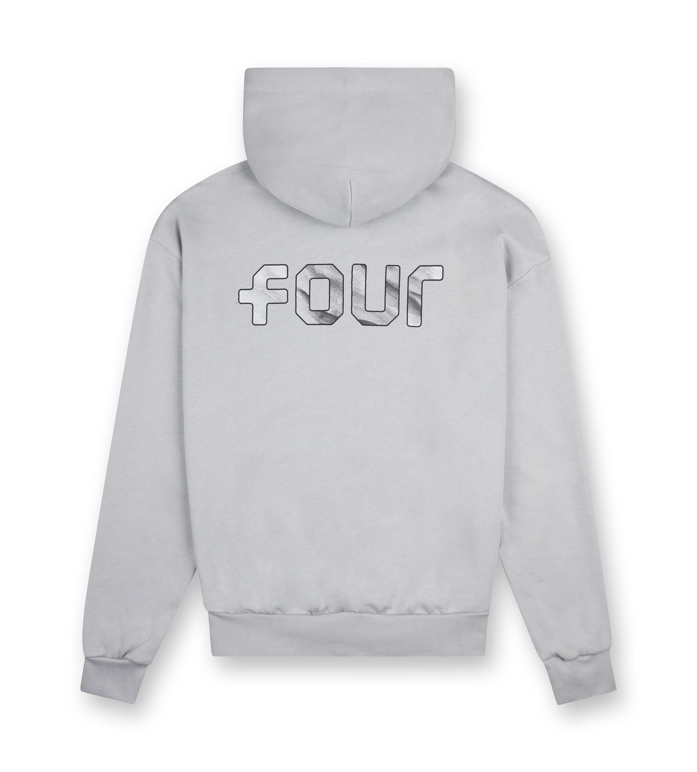 Outline Logo Hoodie High Rise