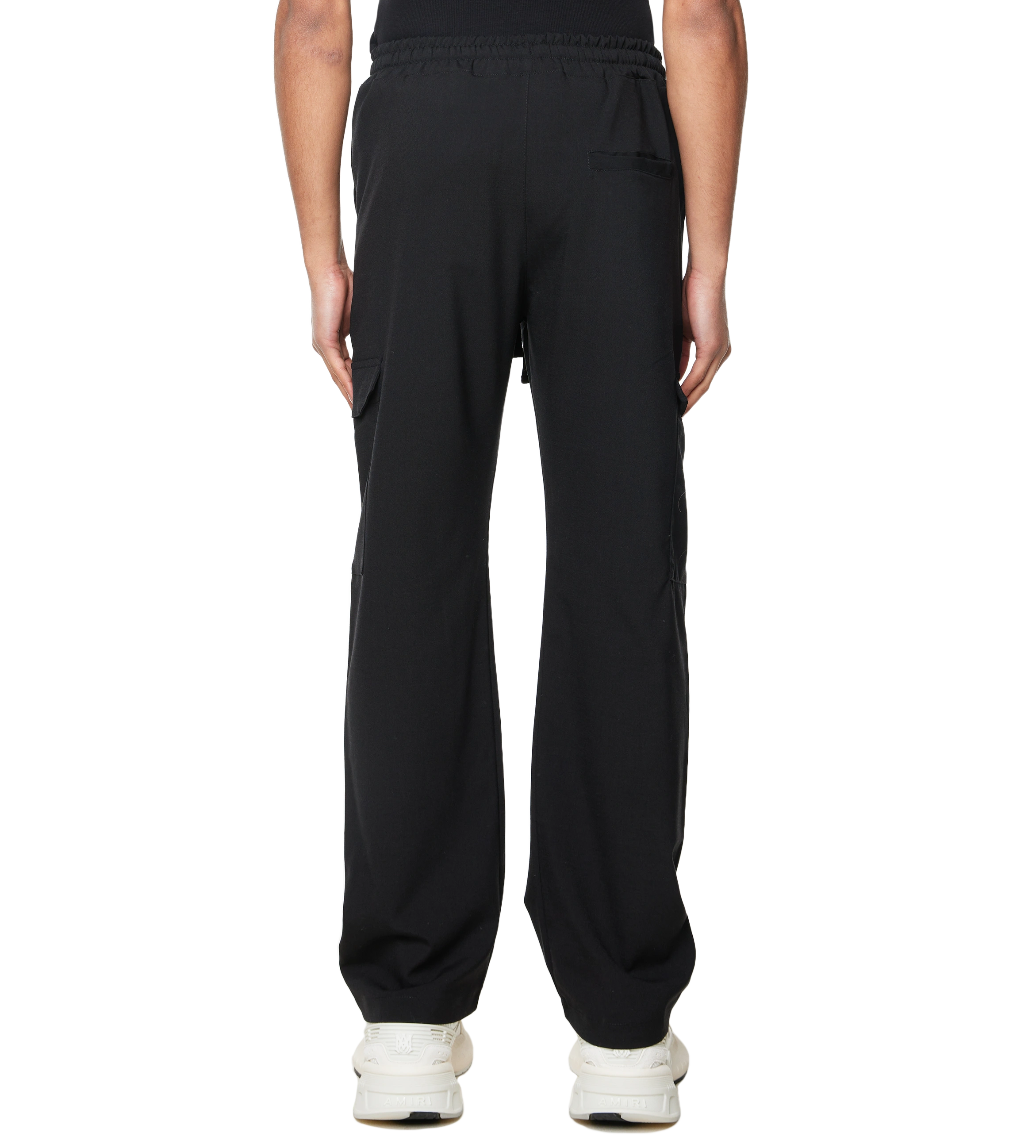 Logo Pantalon Cargo Black