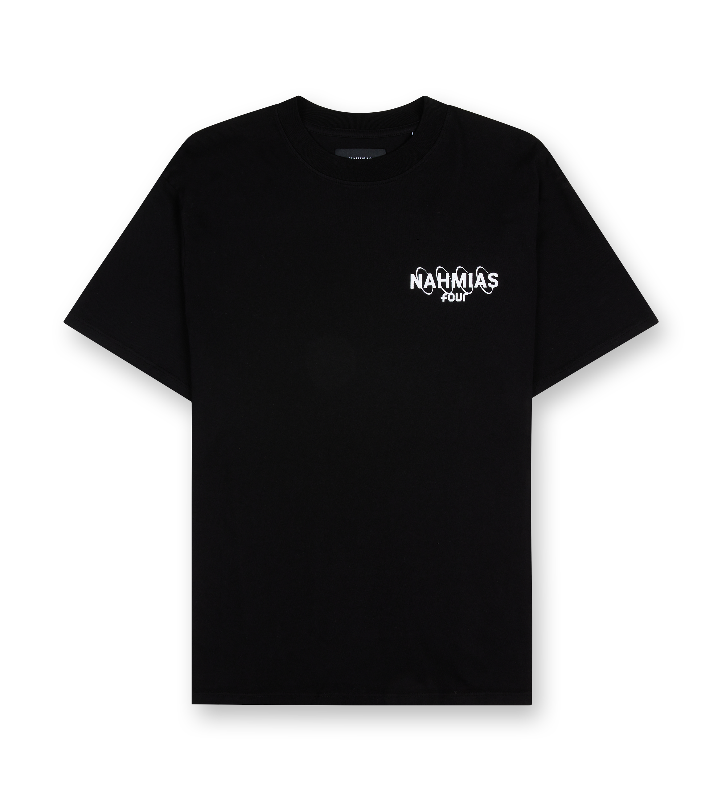 Nahmias x FOUR Flower Ring Boxy T-shirt Black