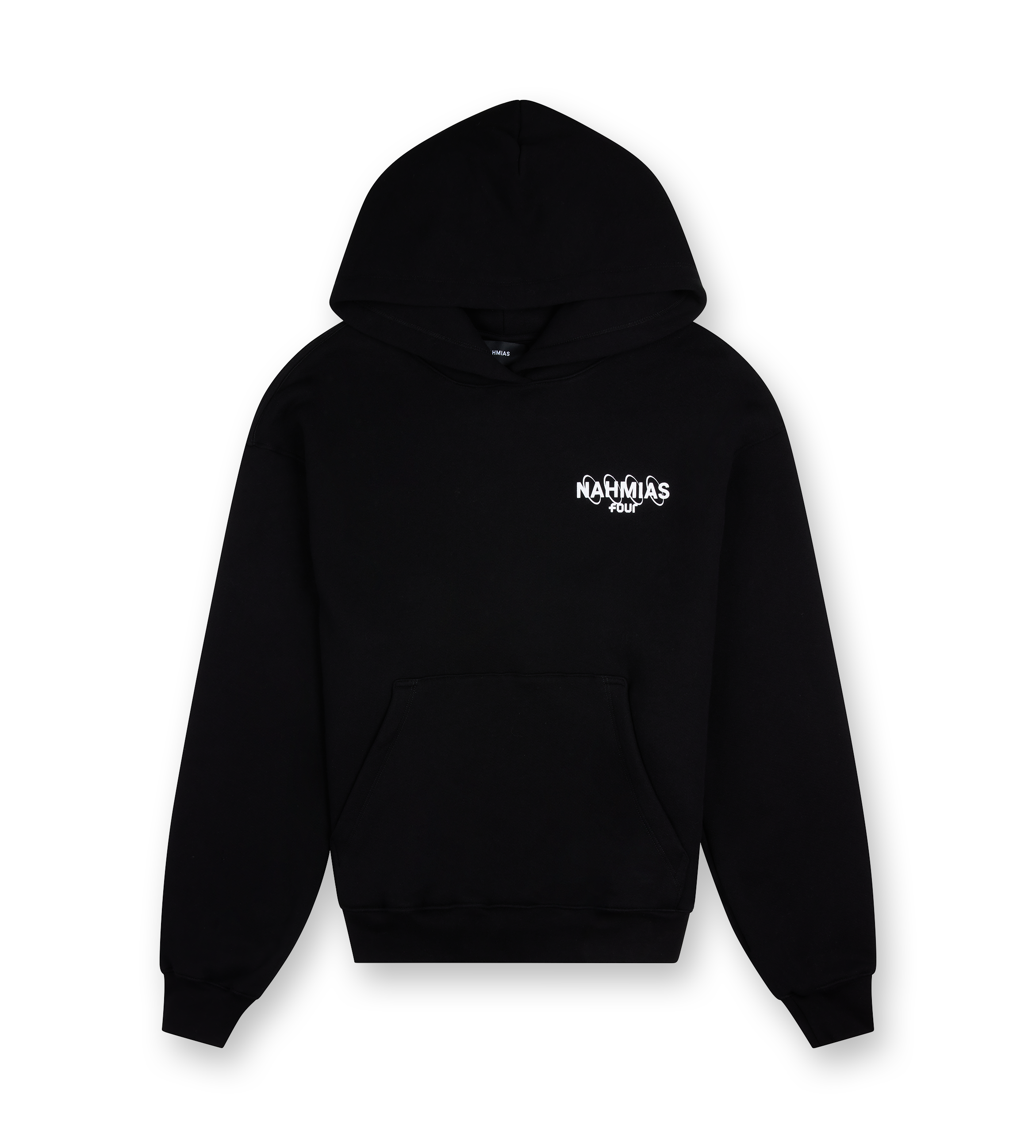 Nahmias x FOUR Flower Ring Hoodie Black