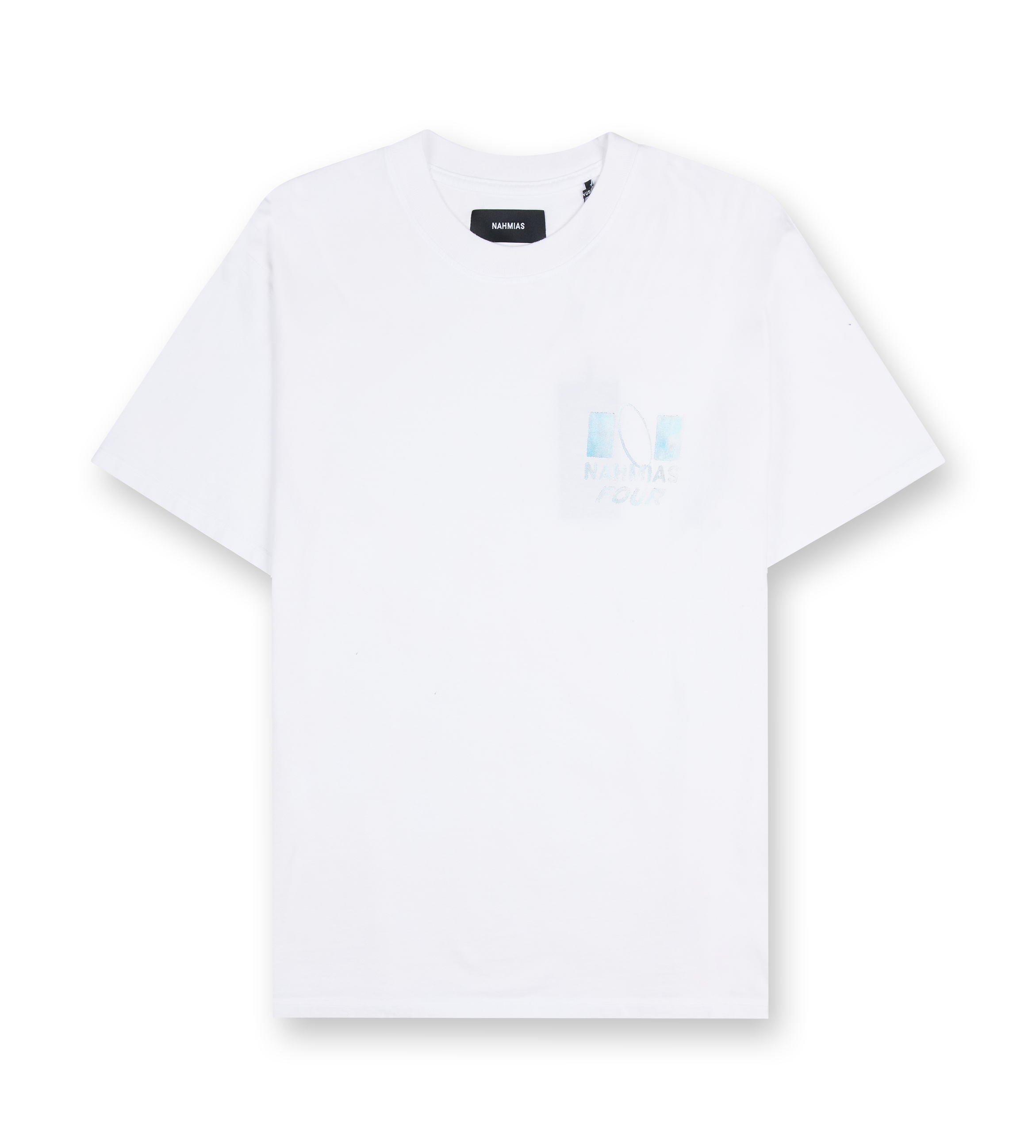 Nahmias x FOUR Logo Ring Boxy T-shirt White