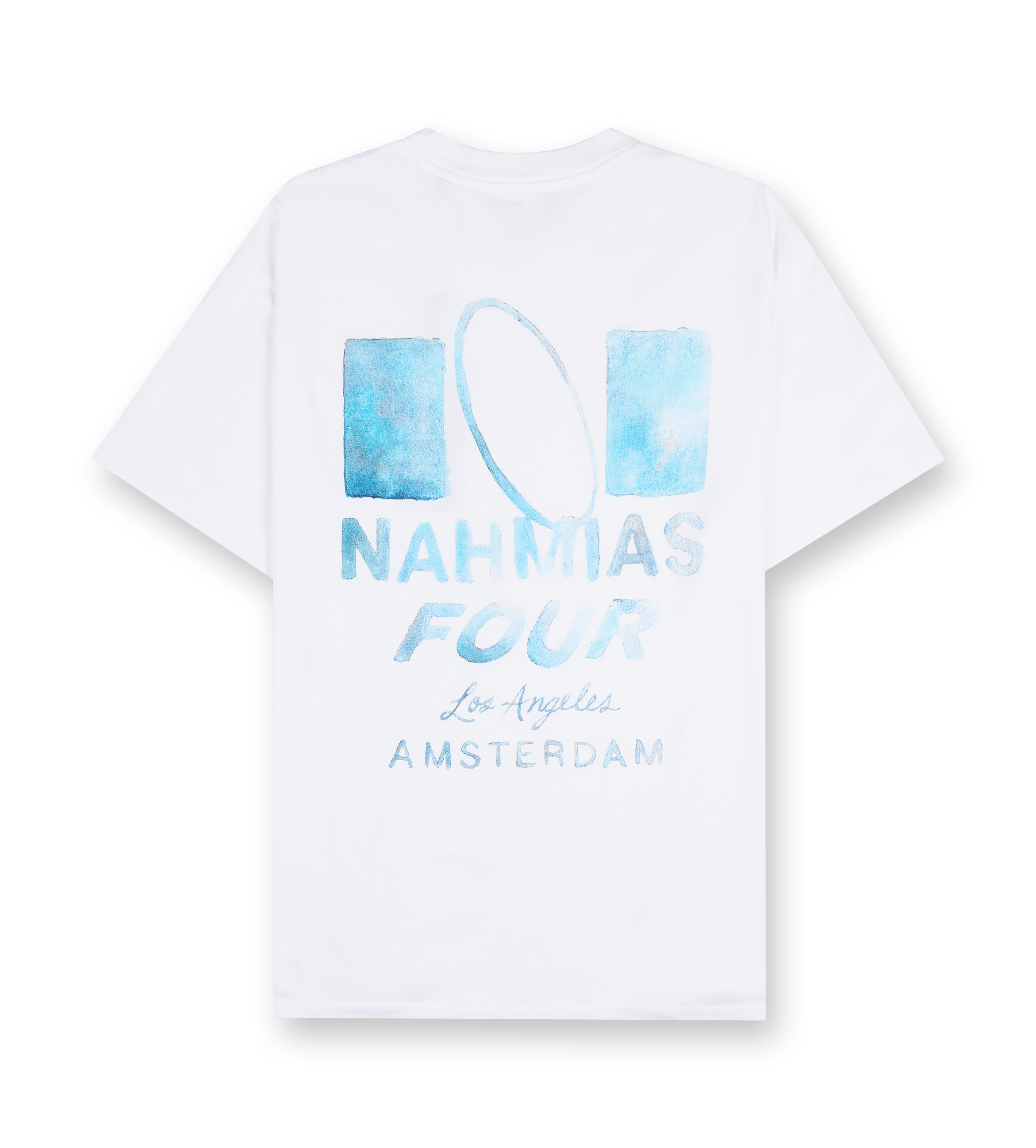 Nahmias x FOUR Logo Ring Boxy T-shirt White