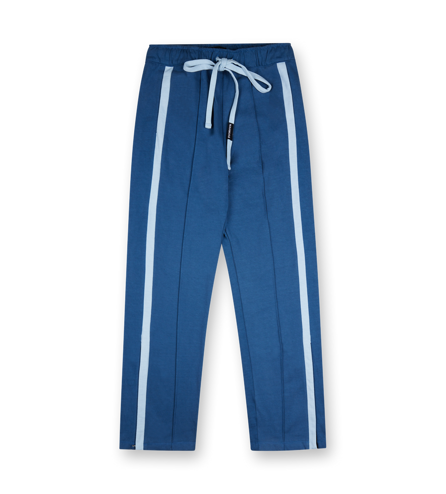 Nahmias x FOUR Logo Ring Heavy Cotton Trackpants Blue