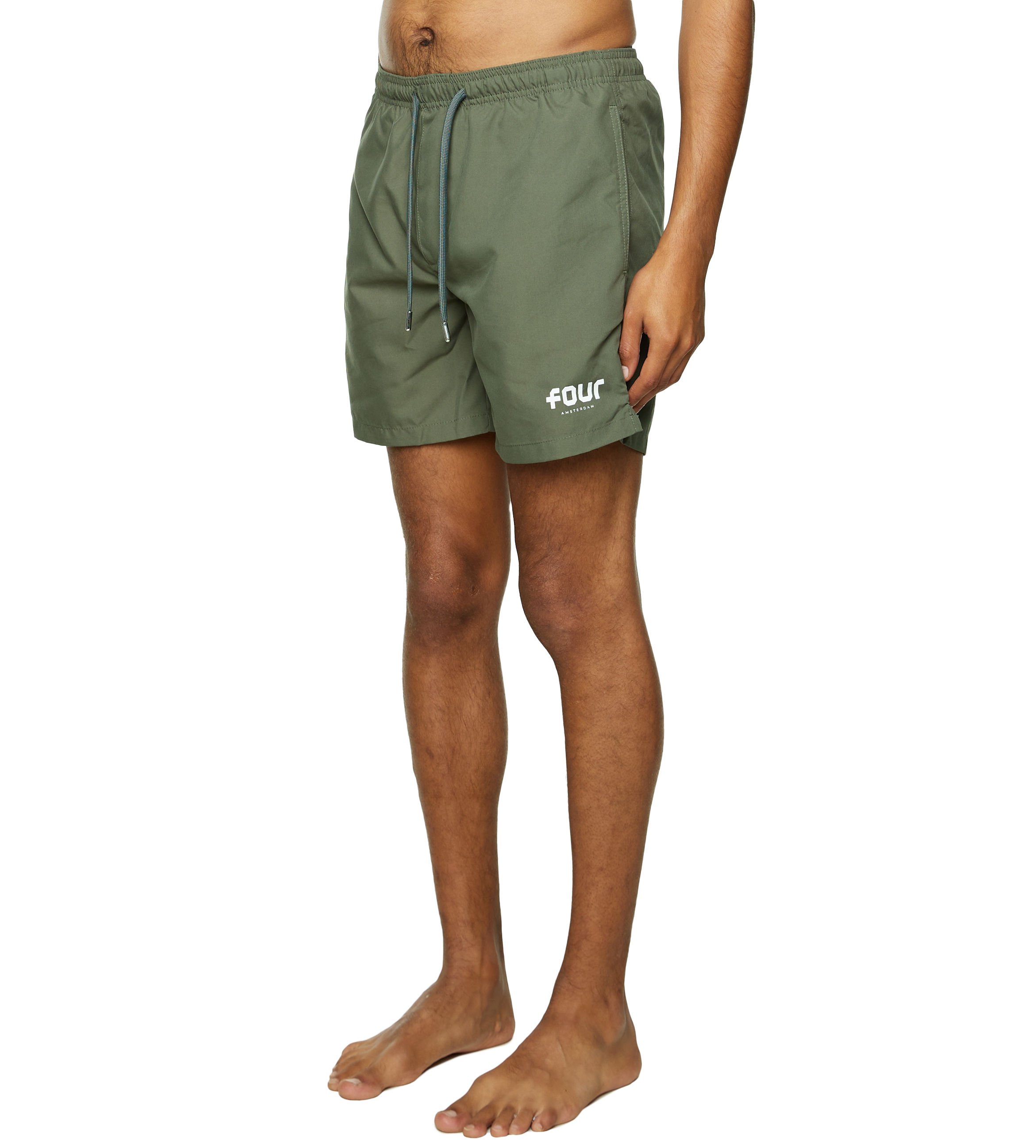 Logo Swim Shorts Thyme