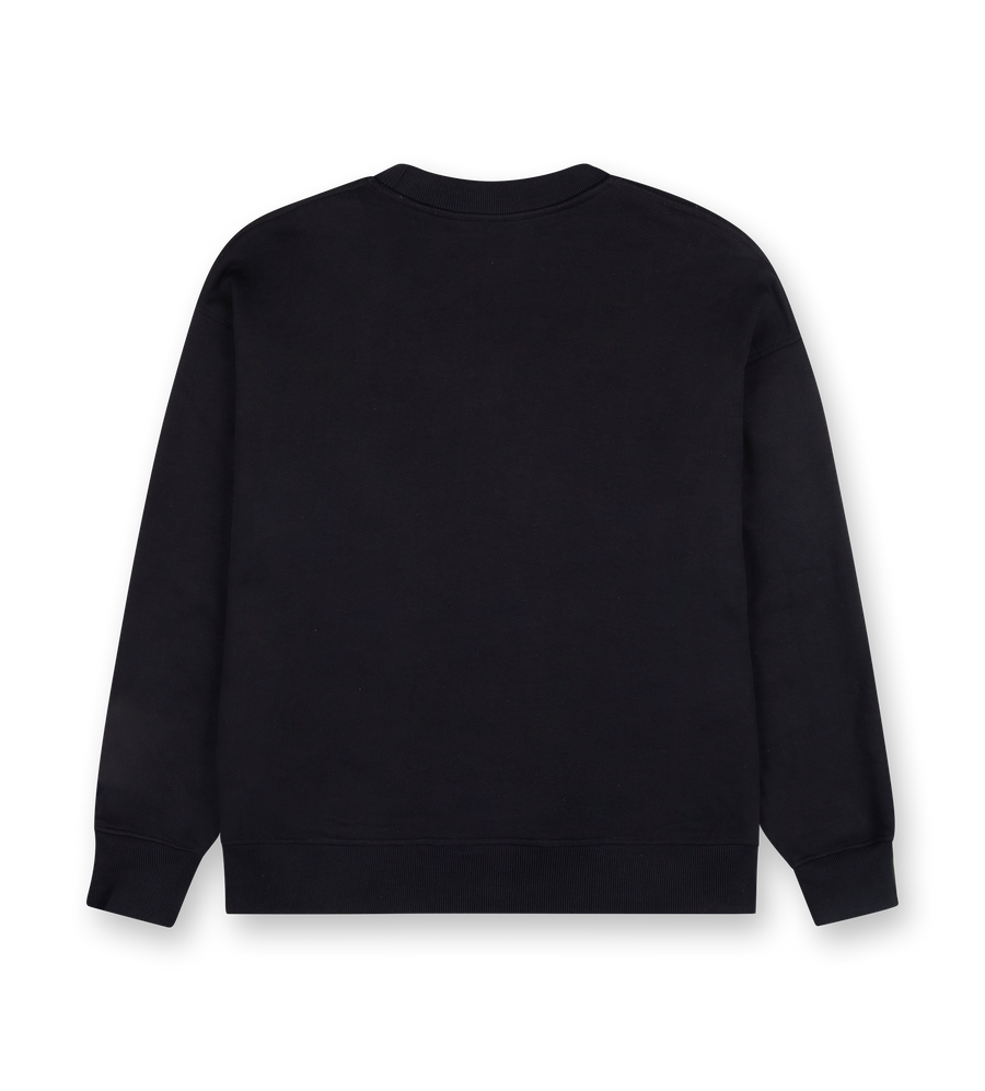 Caribbean Needle Punch Sweater Black