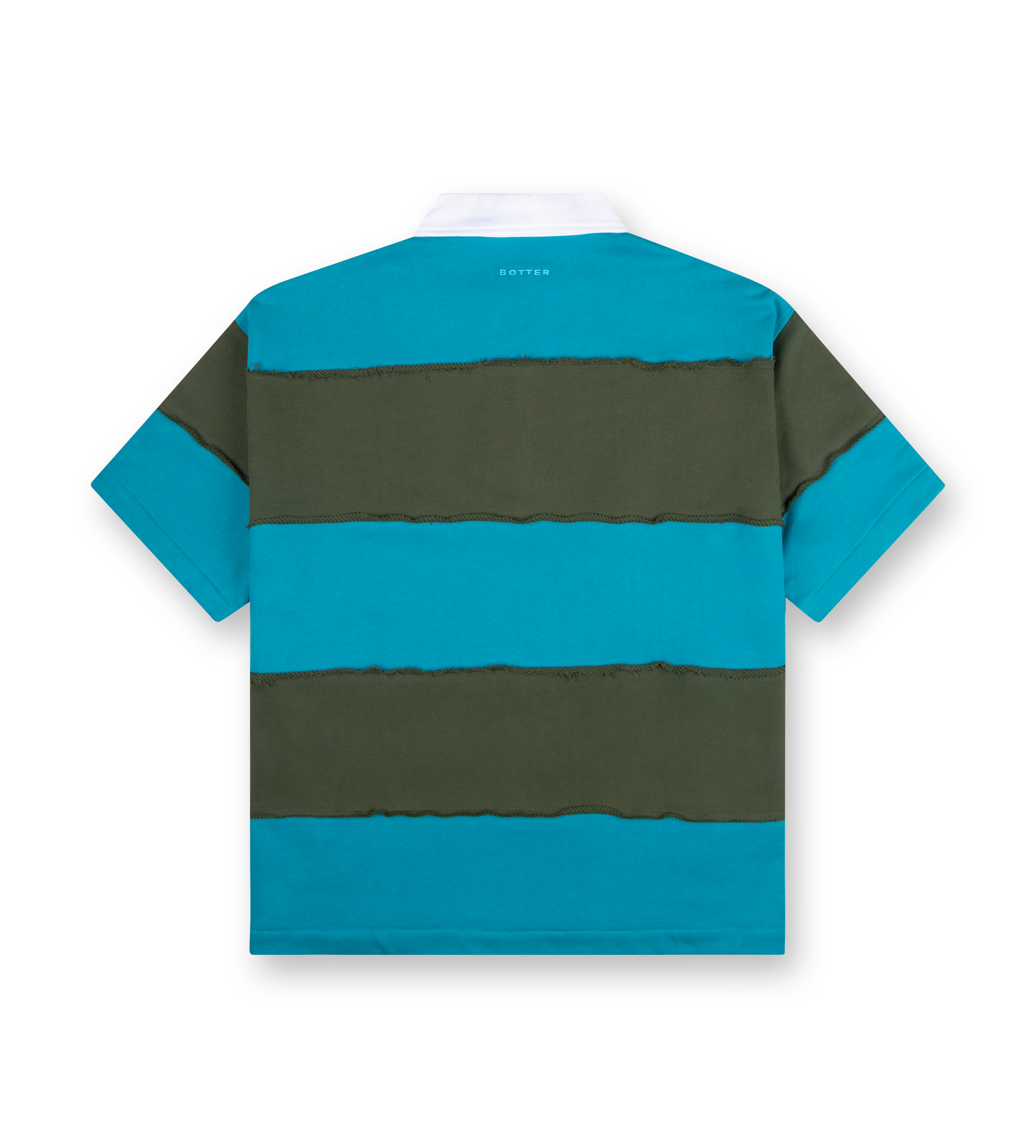 Striped Harbour Blue Polo