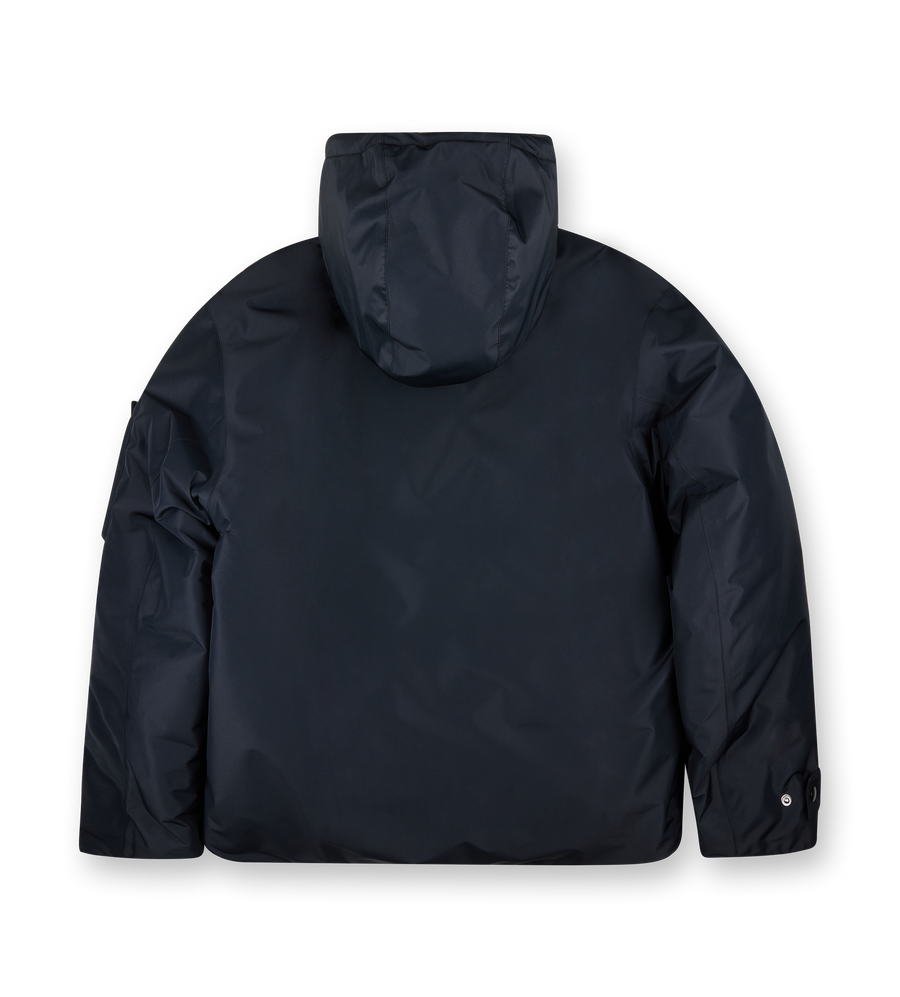 Technical Fabric Down Jacket Black