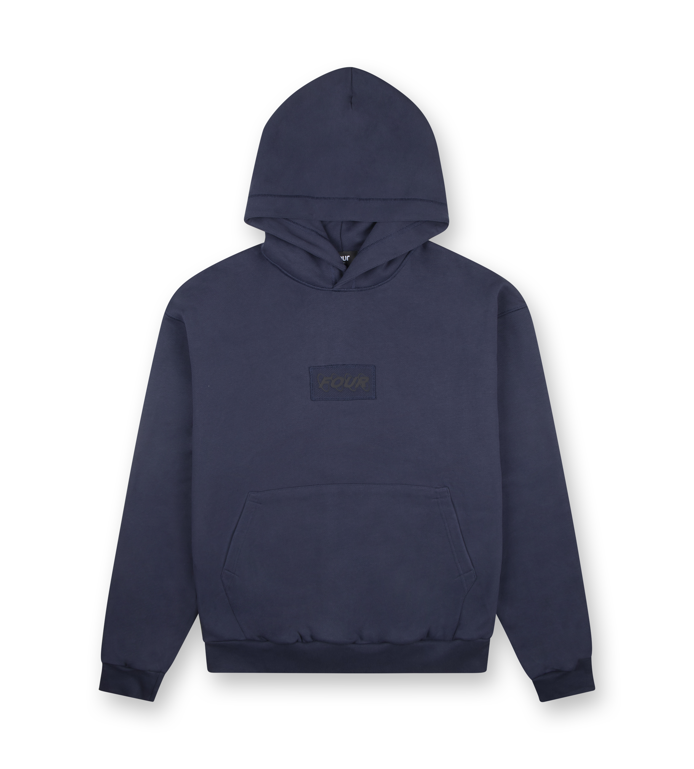 Inside Out Regular Hoodie Marine Blue