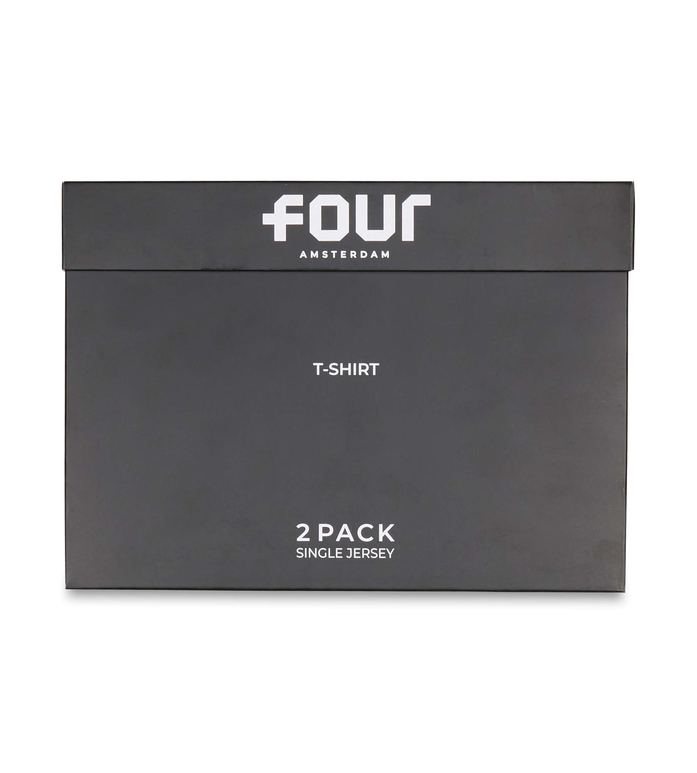 FOUR 2-Pack T-Shirt Black