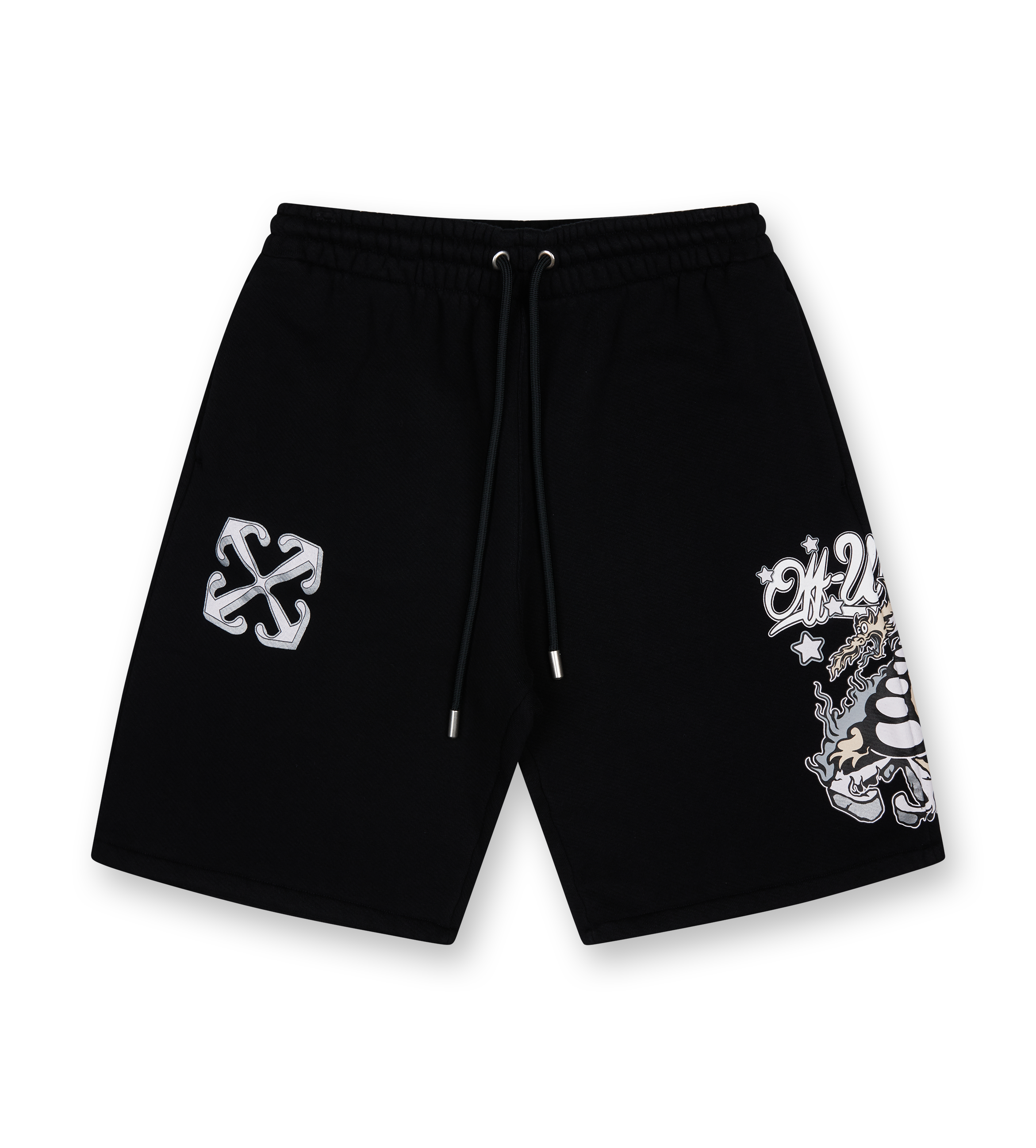 Dragon Skate Sweatshort black