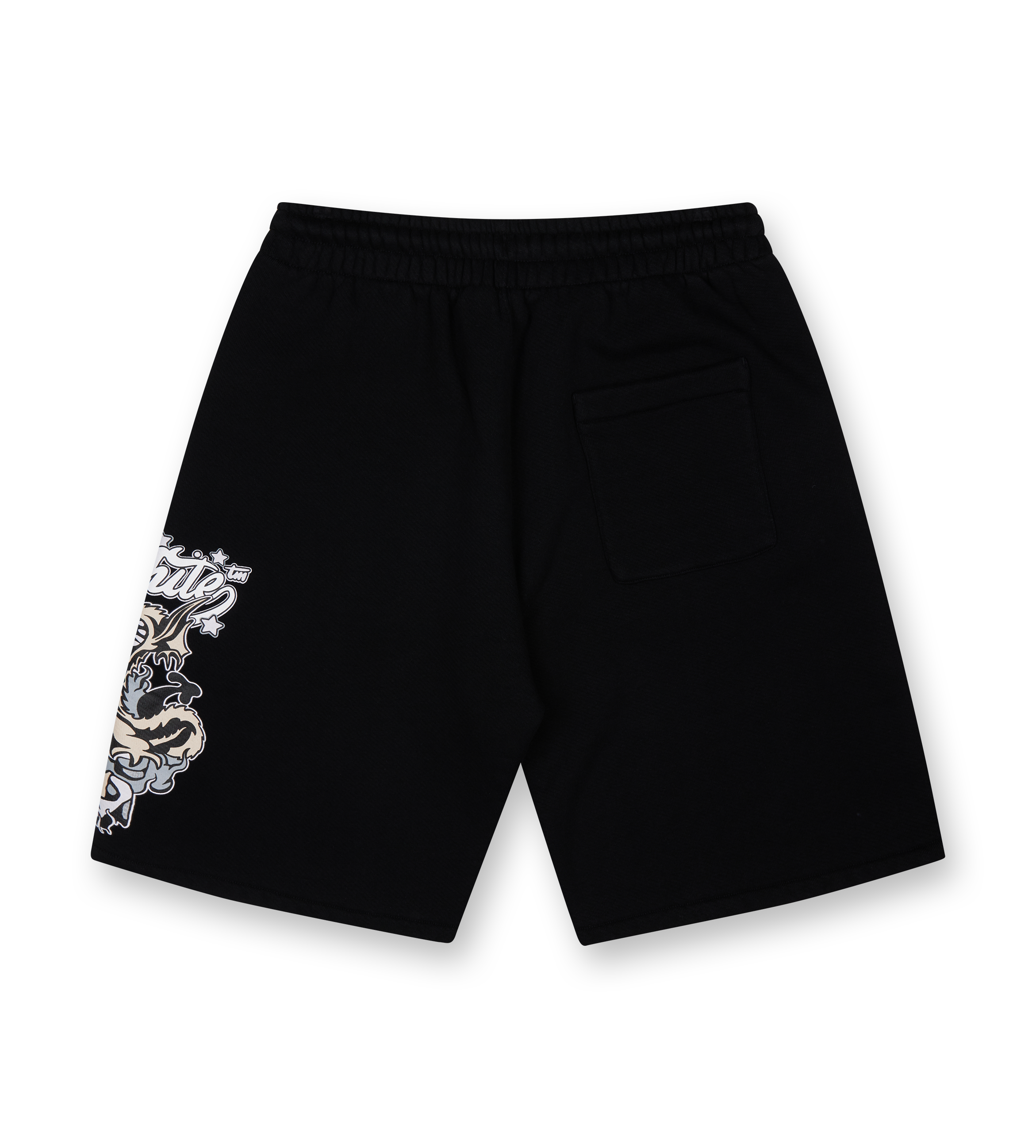 Dragon Skate Sweatshort black