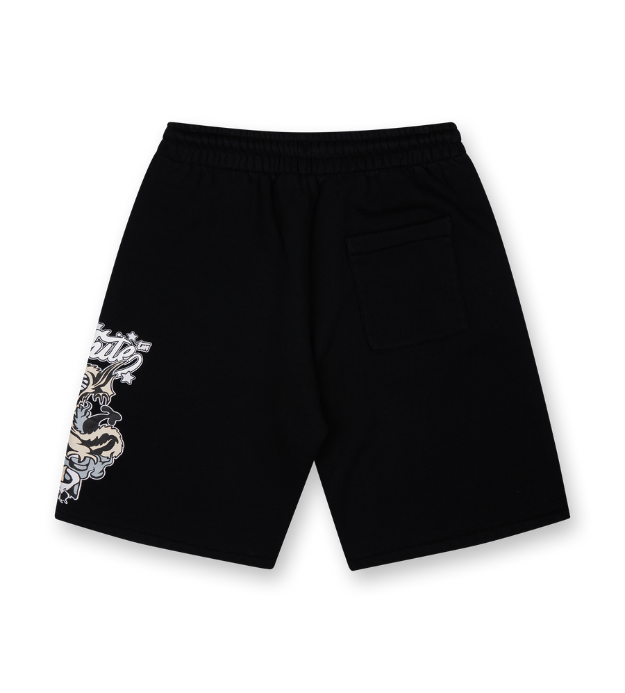 Dragon Skate Sweatshort black