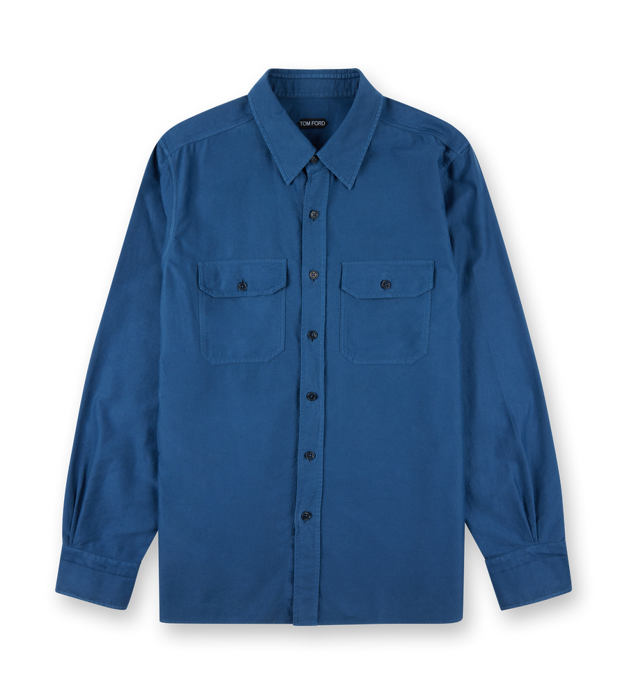 Slate Blue Shirt