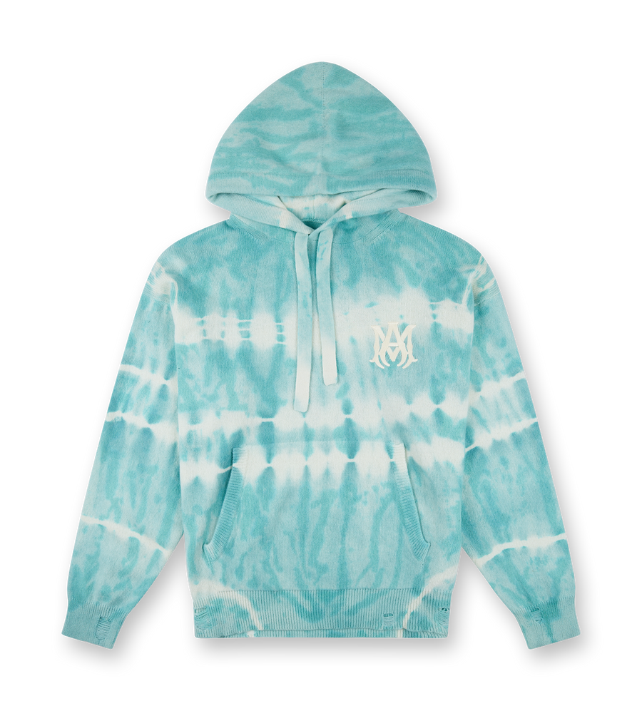 Sea Blue Tie Dye Hoodie