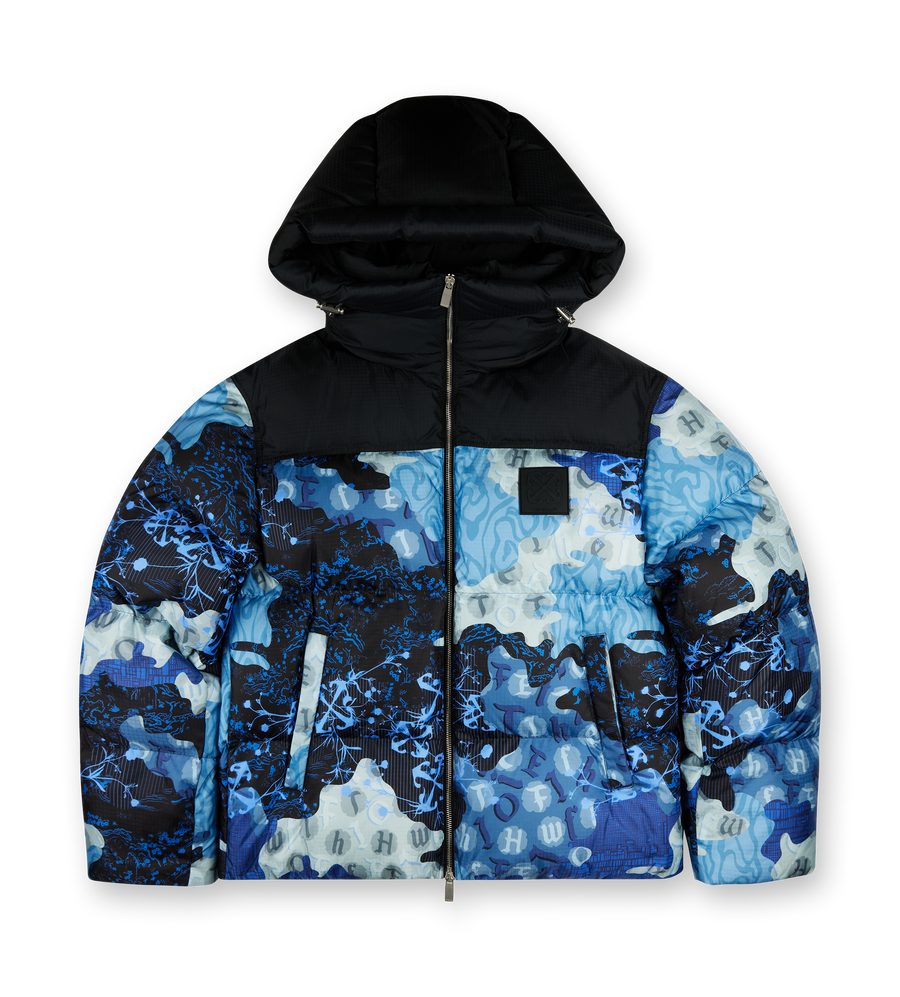 Camo Down Puffer Multi