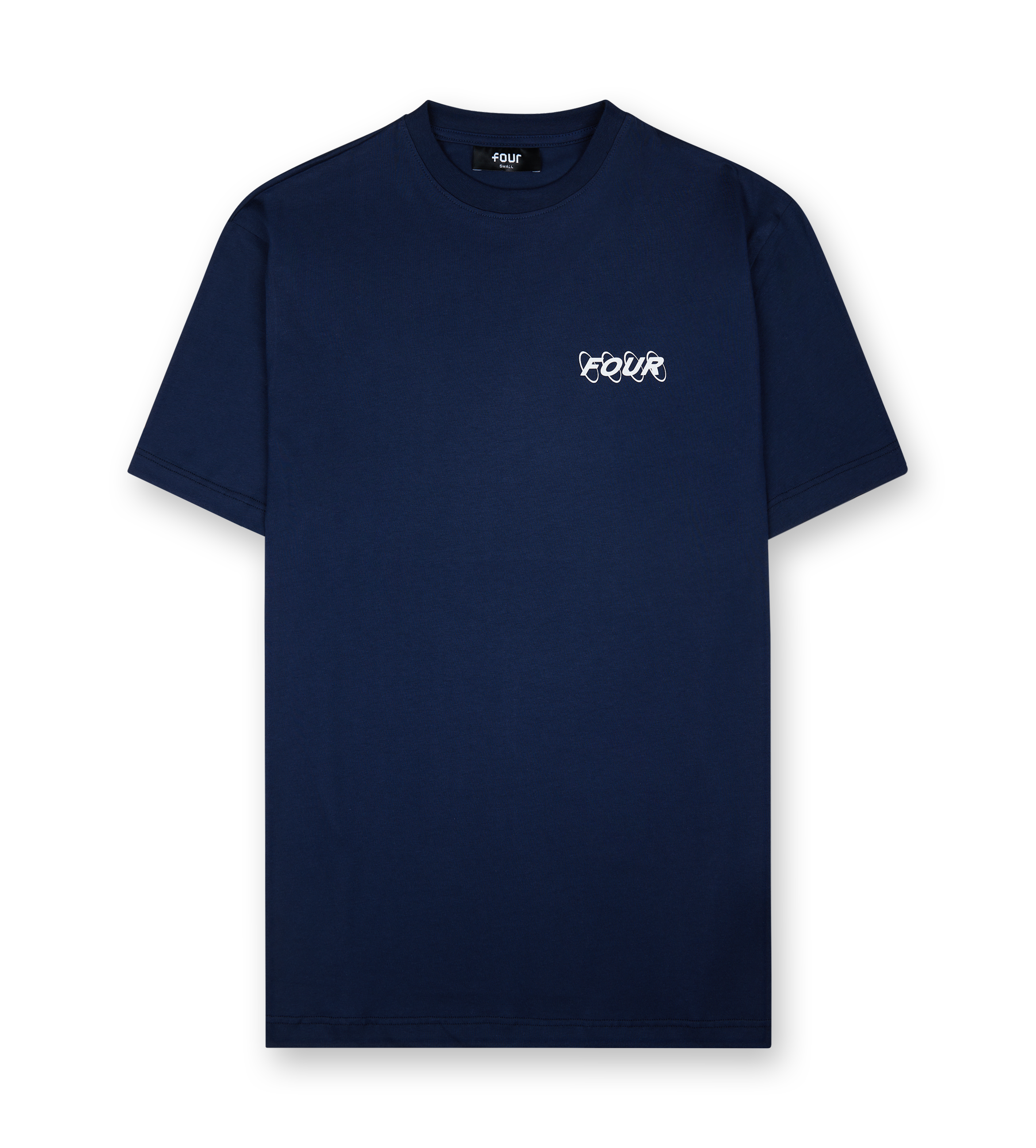 Circles Logo T-shirt Marine Blue