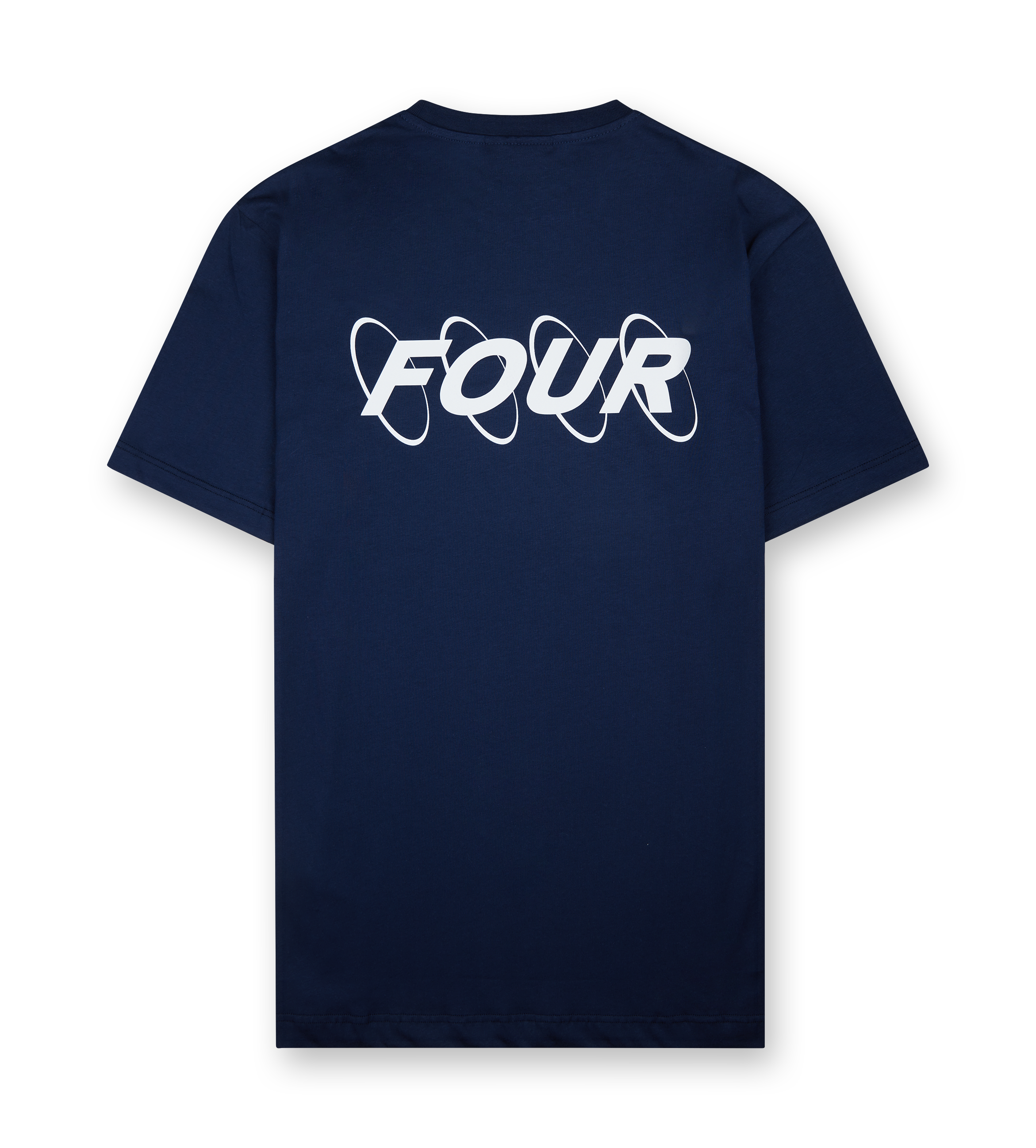 Circles Logo T-shirt Marine Blue