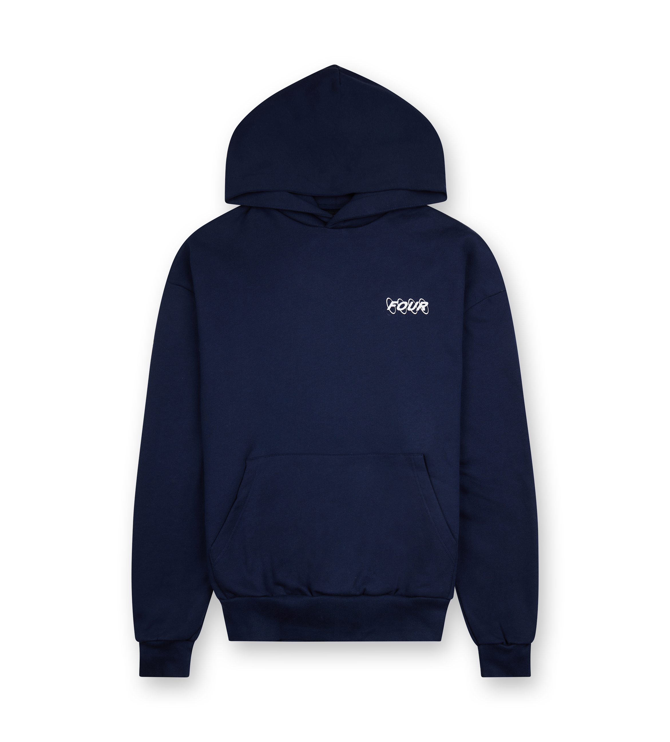 Circles Logo Hoodie Marine Blue