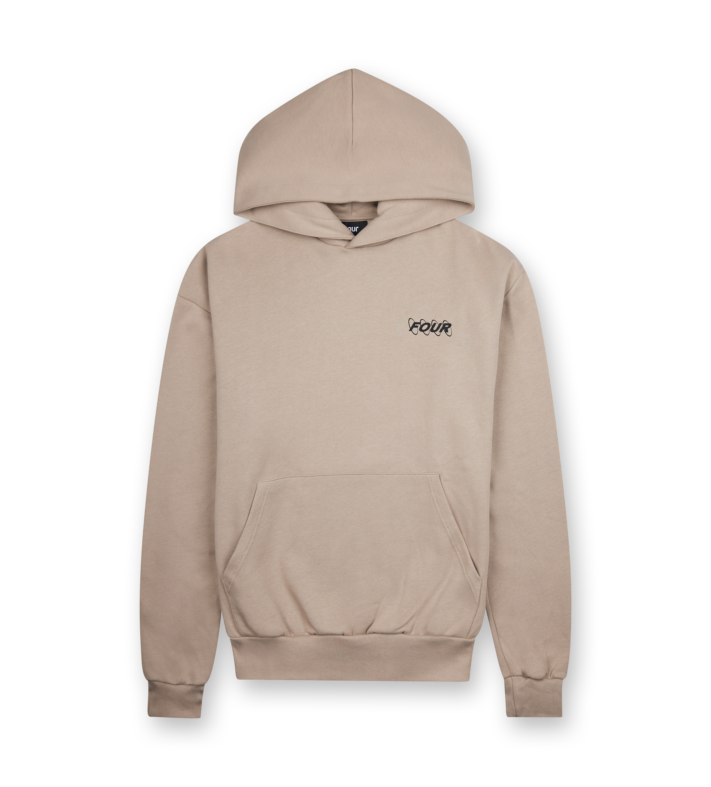 Circles Logo Hoodie Vintage Khaki