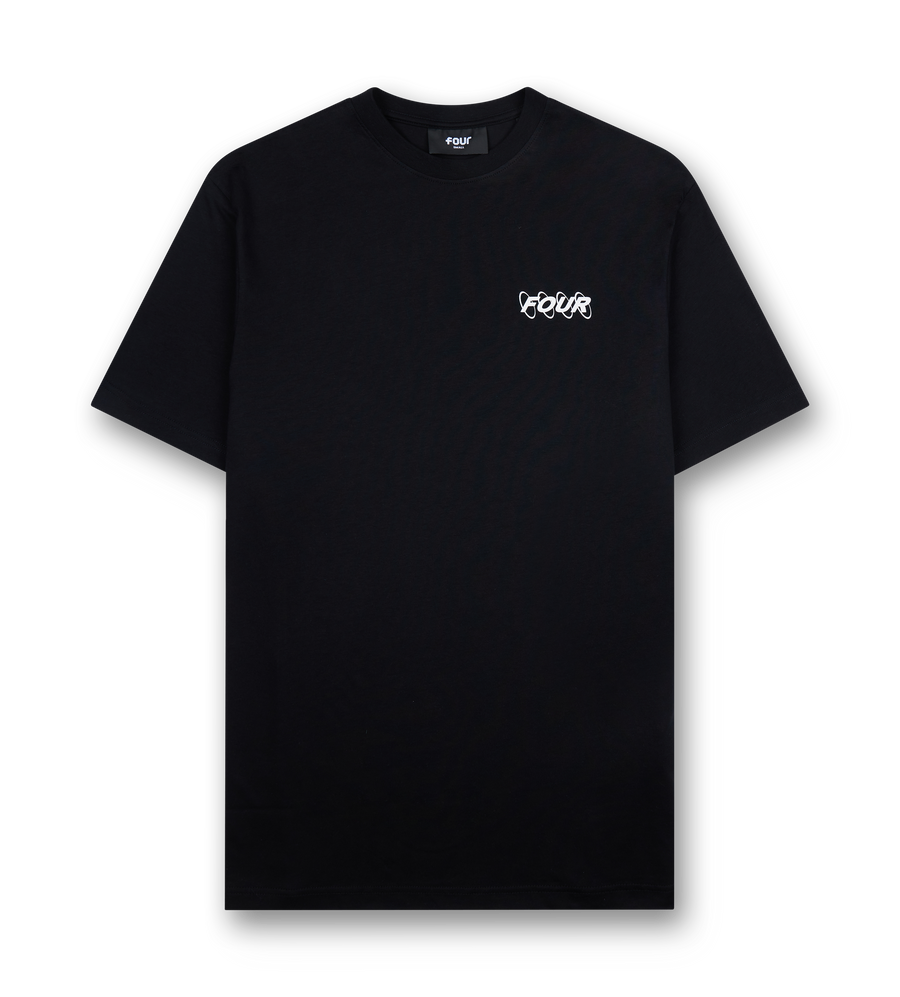 Circles Logo T-shirt Black