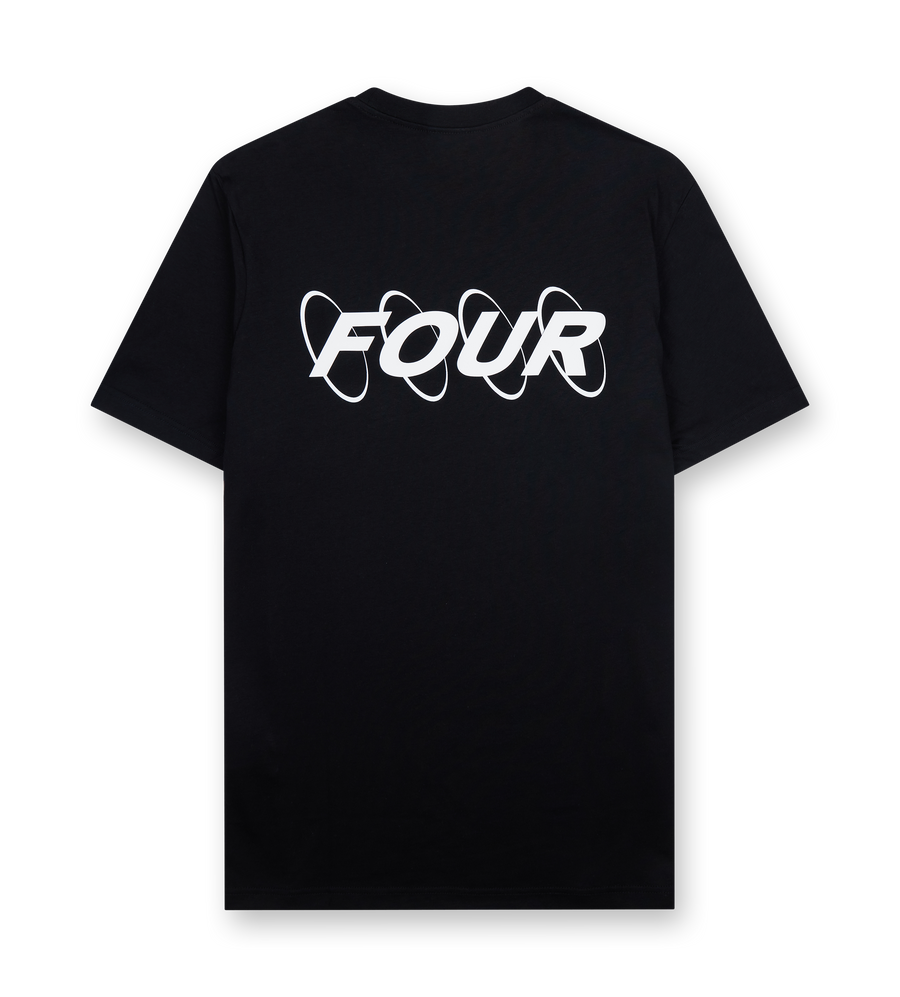 Circles Logo T-shirt Black