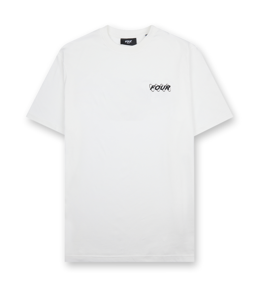 Circles Logo T-shirt Panna