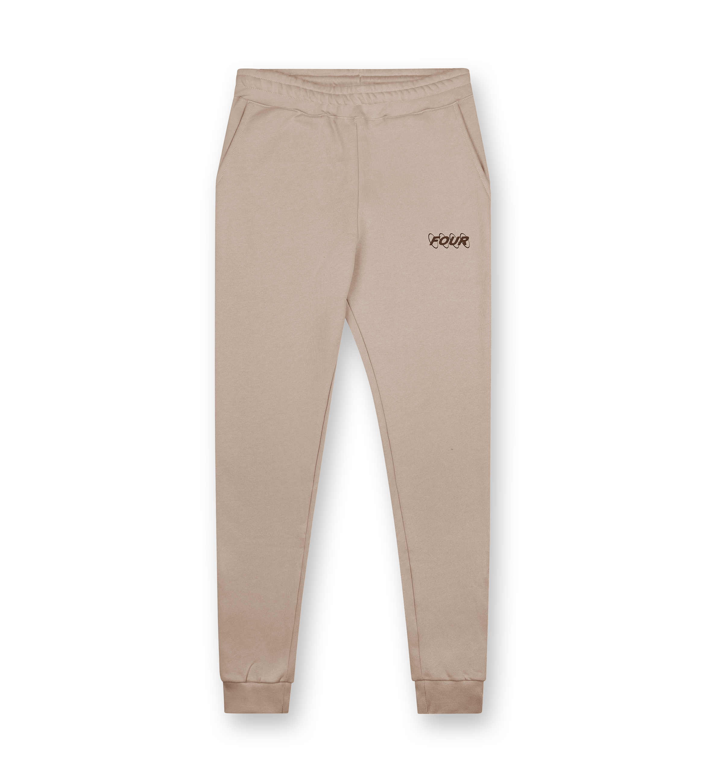 Circles Logo Sweatpants Vintage Khaki