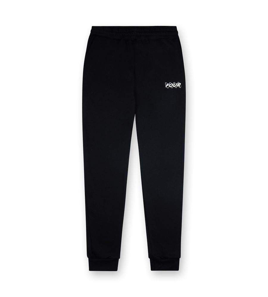 Circles Logo Sweatpants Black