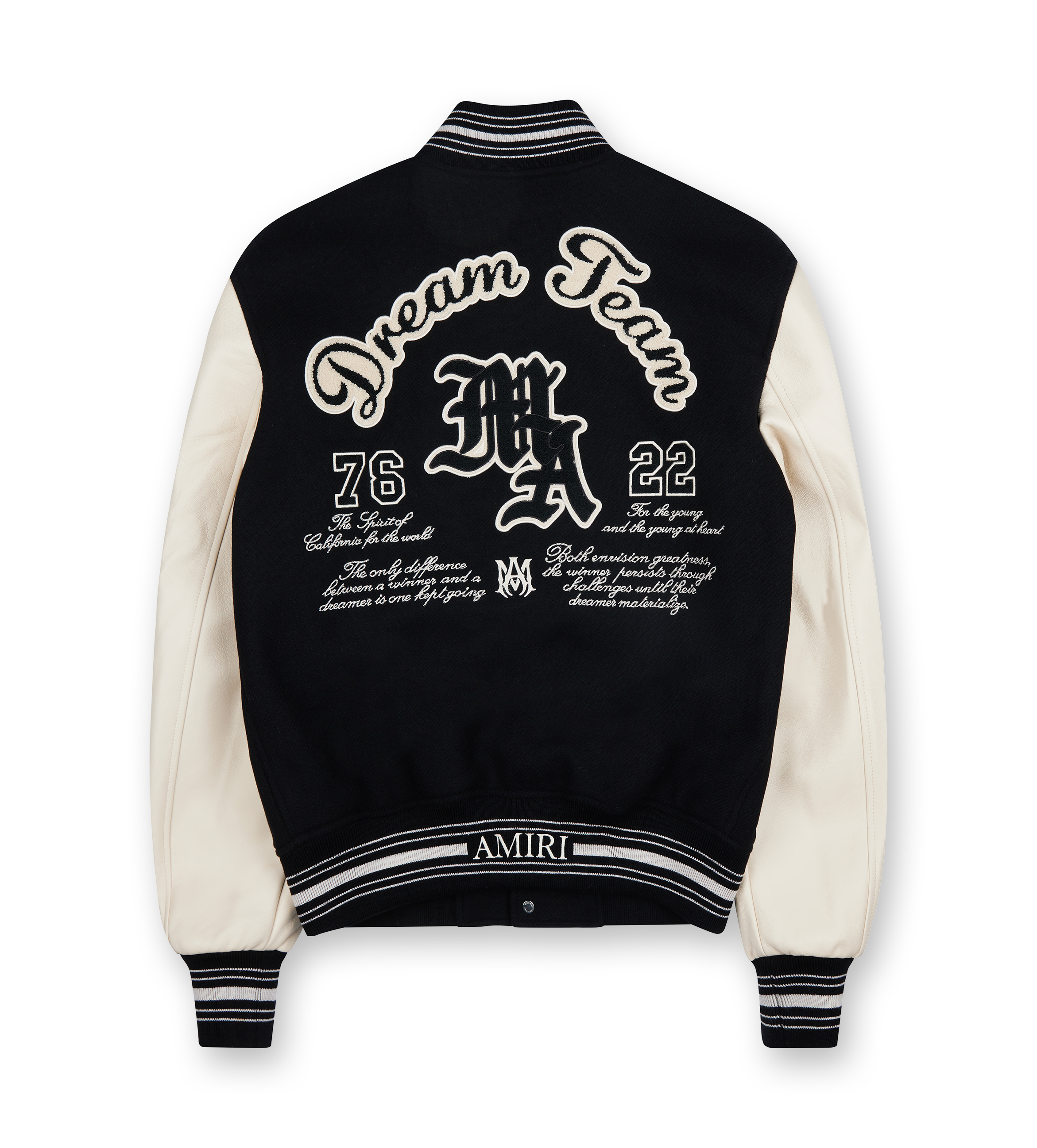 Dream Team Varsity Jacket Black