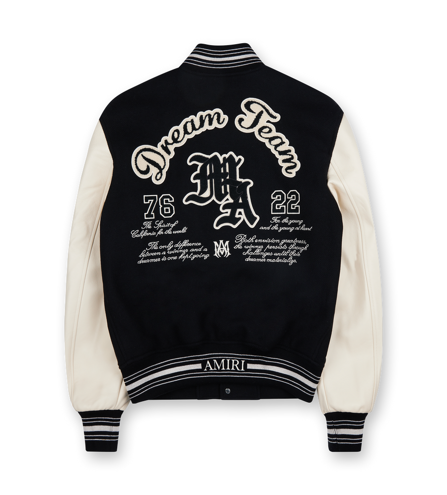 Dream Team Varsity Jacket Black