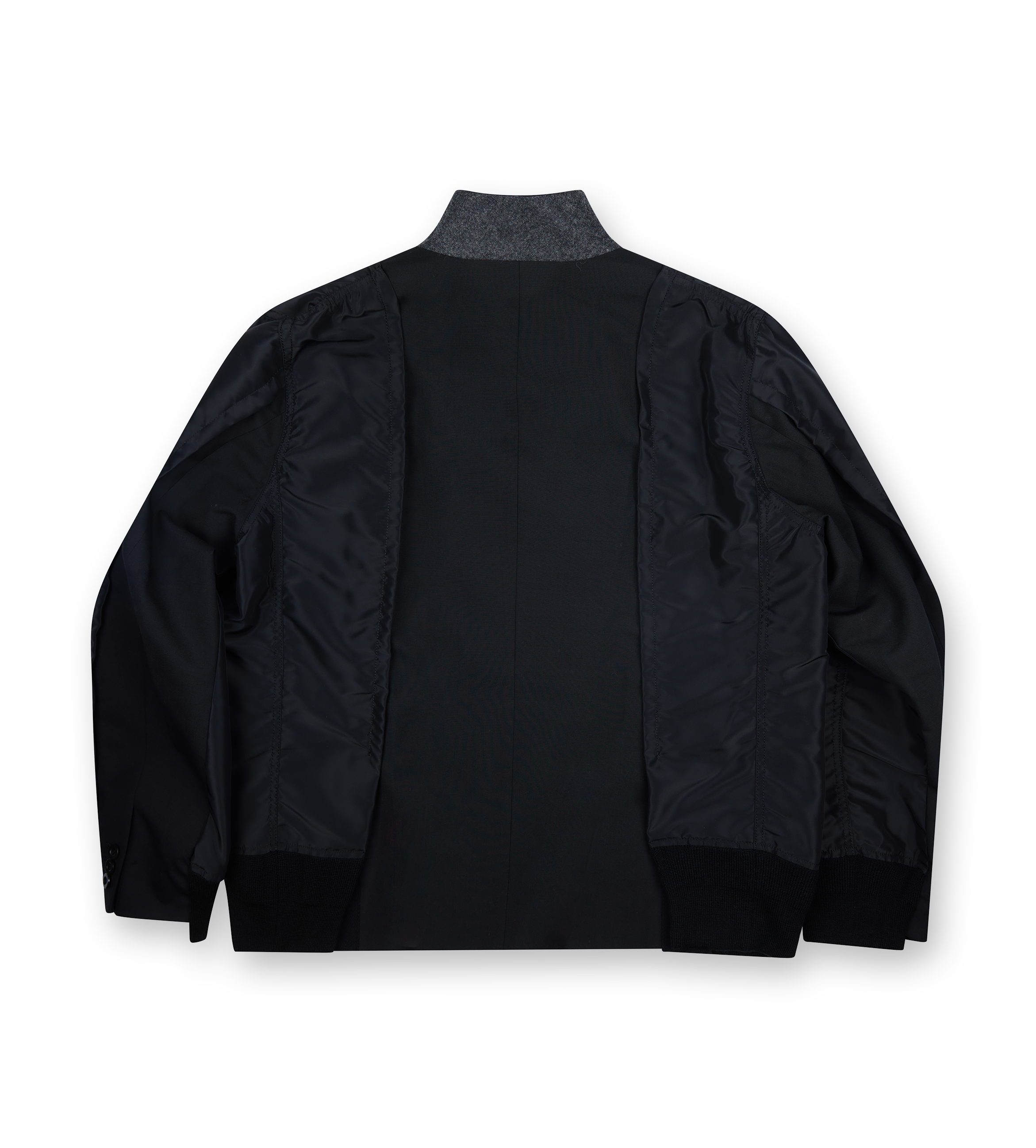 Suiting x Nylon Twill Jacket Black