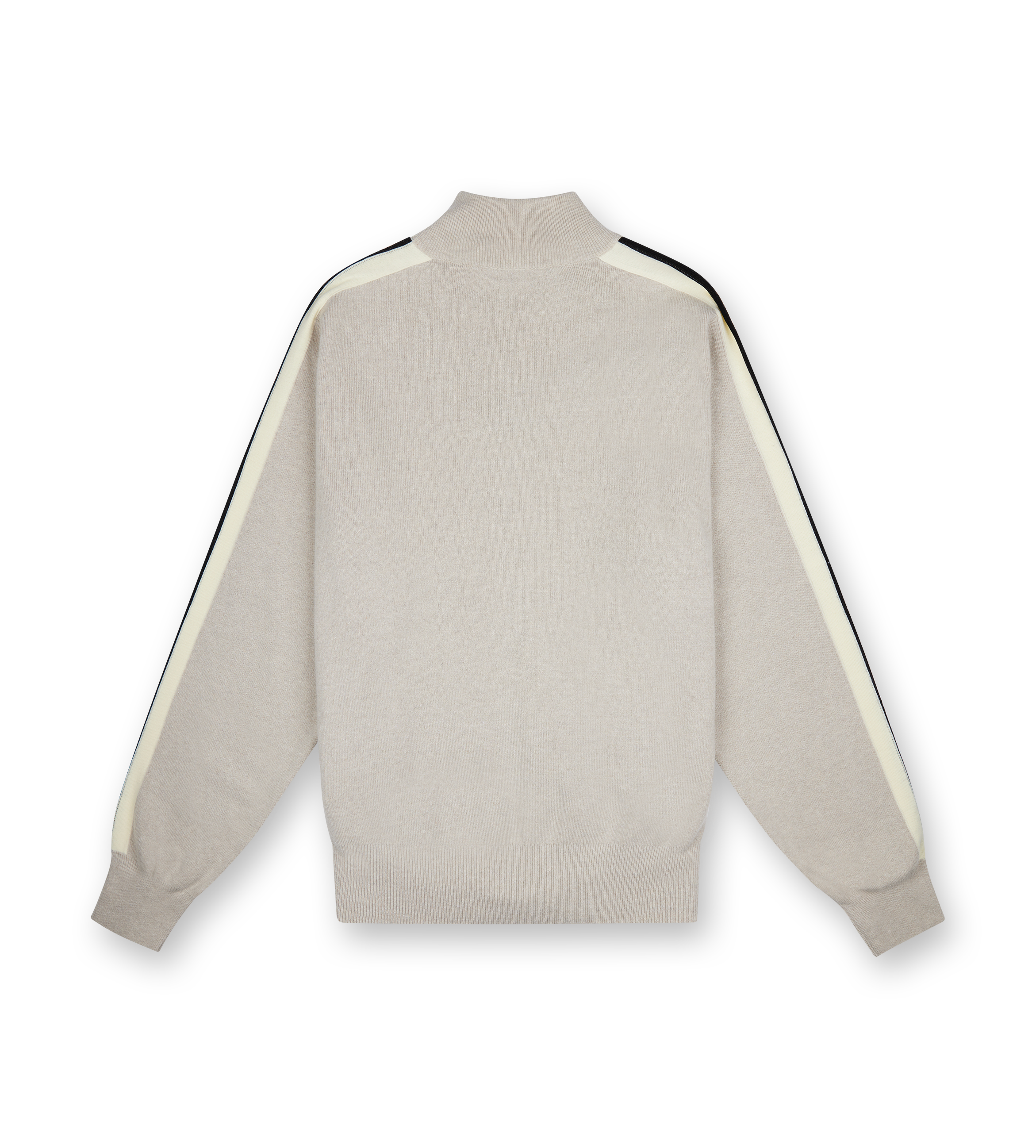 Classic Logo Knit Trackjacket Light Beige