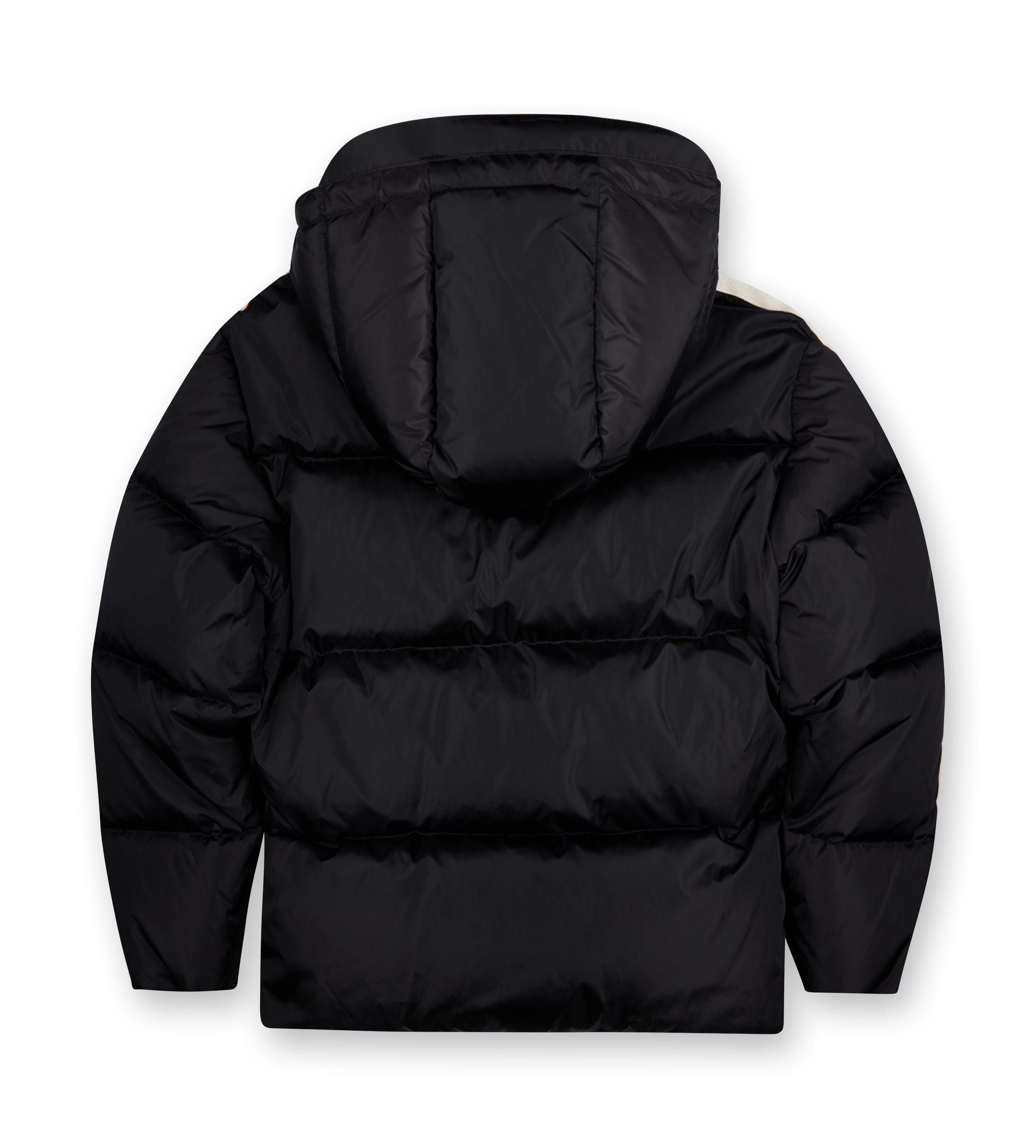 Hooded Track Down Jacket Black