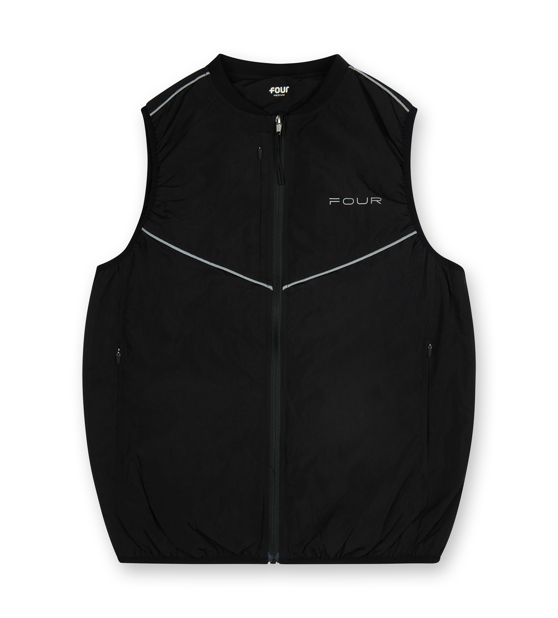 Sportswear Reflective Vest Black