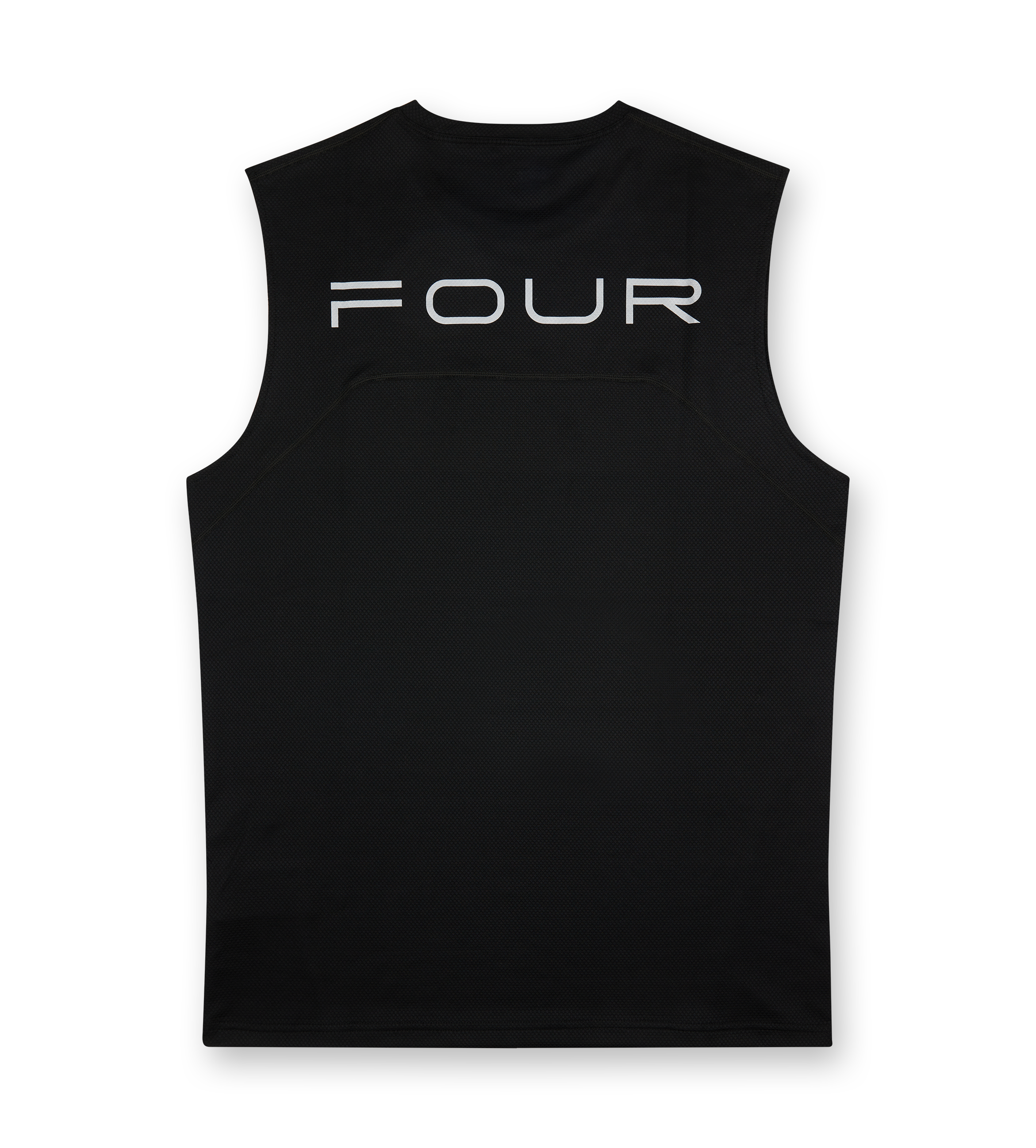 Sportswear Reflective Tank top Black