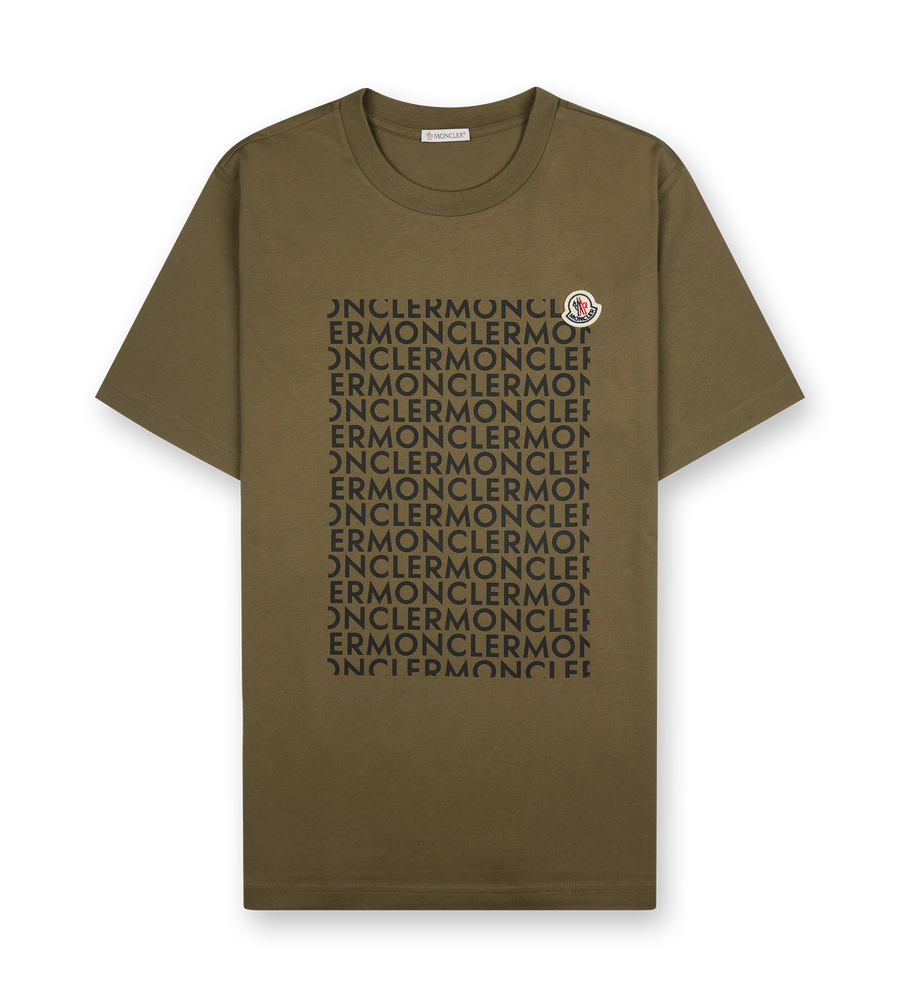 Monogram Box T-shirt Green