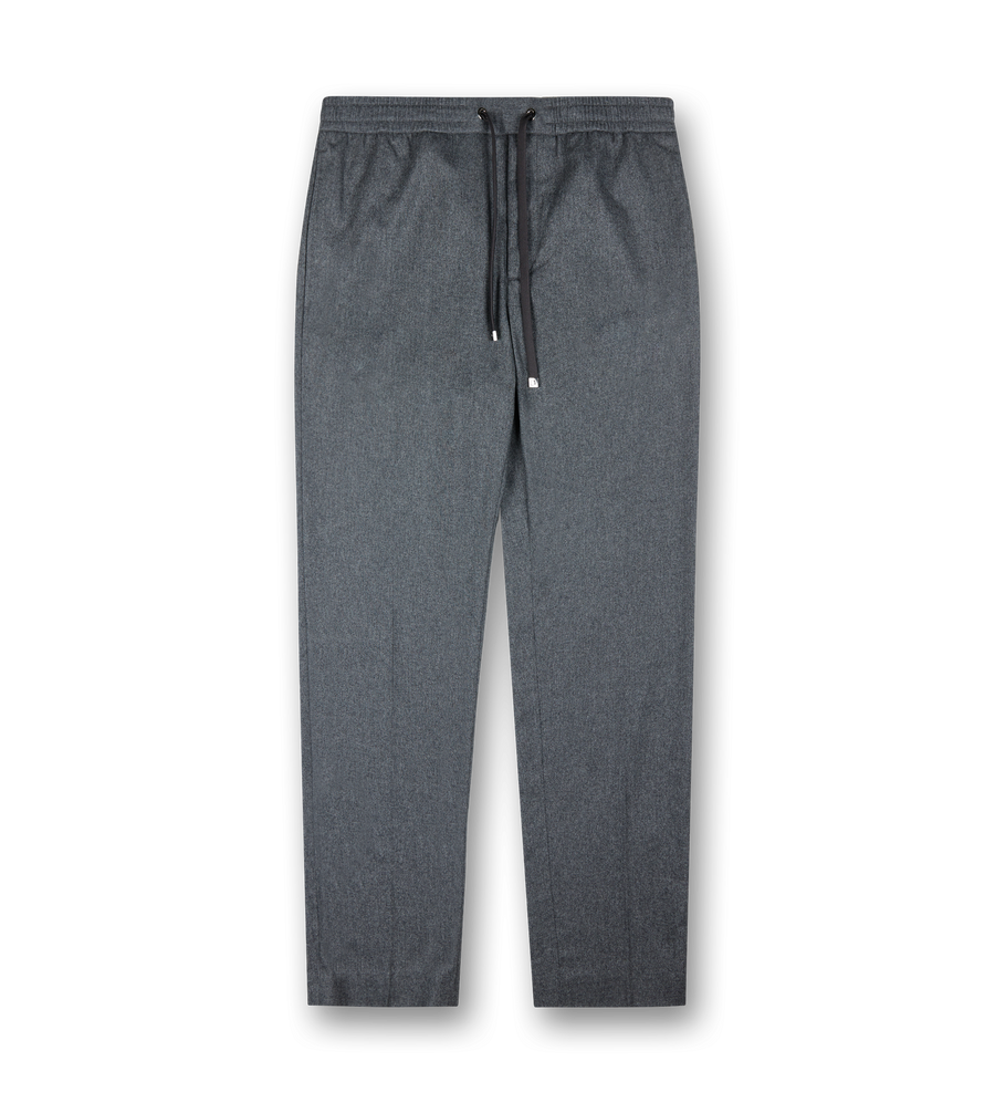 Cashmere Blend Jogging Trousers Grey