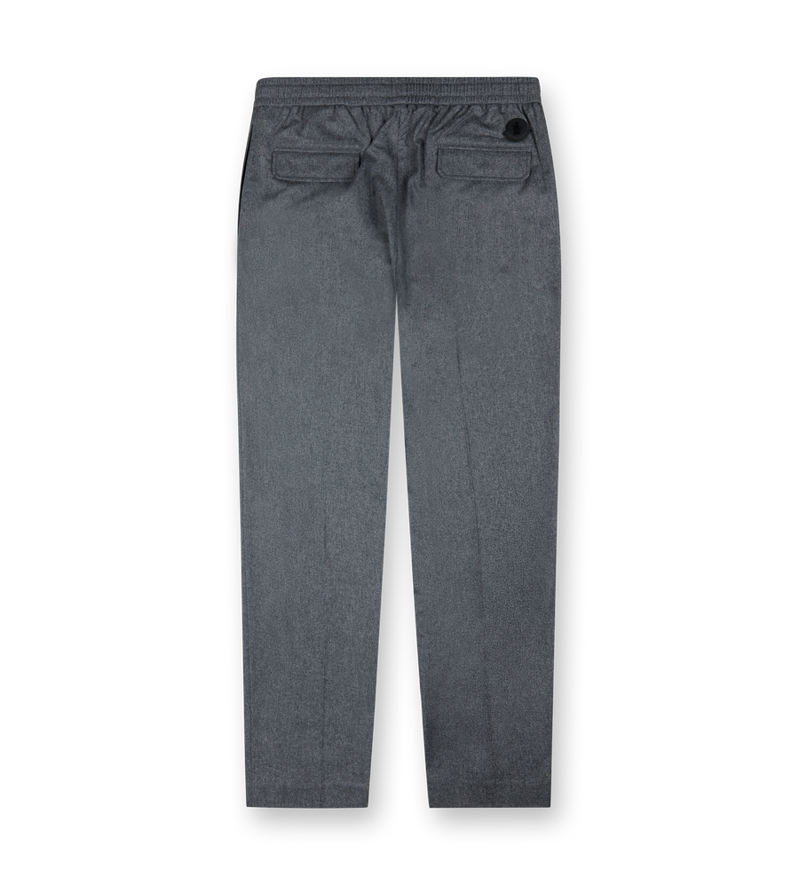 Cashmere Blend Jogging Trousers Grey