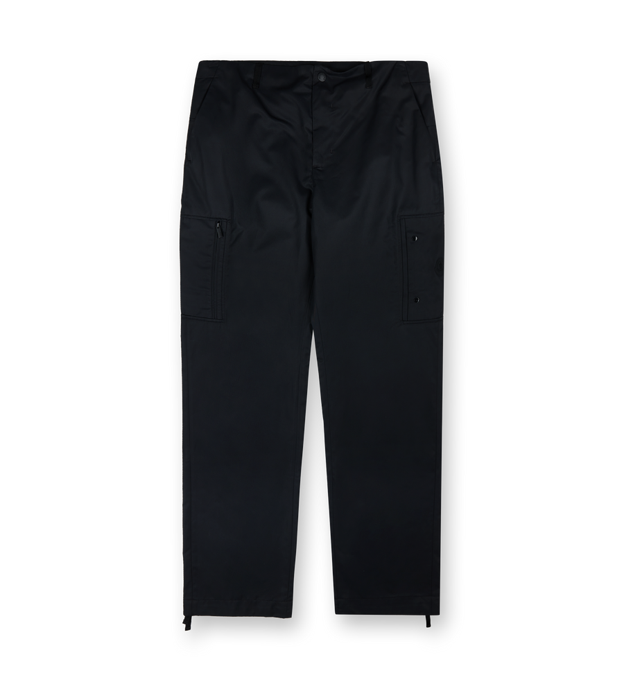 Nylon & Cotton Trouser Black