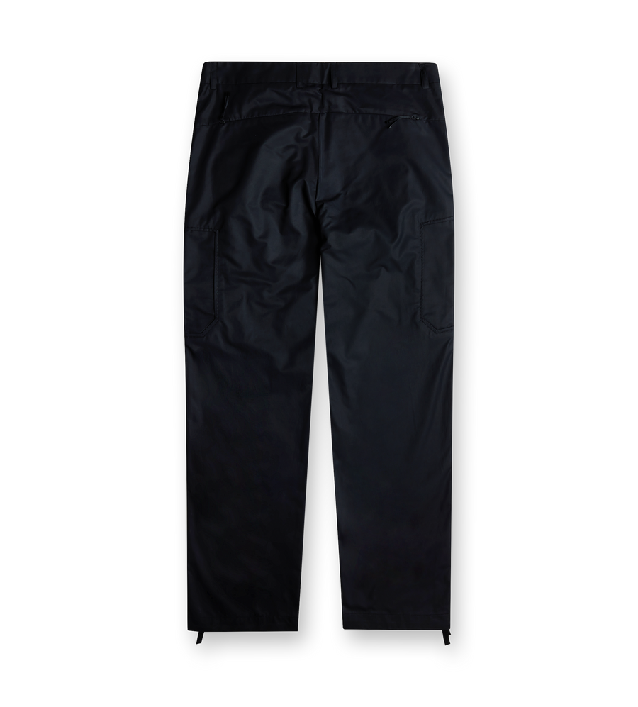 Nylon & Cotton Trouser Black