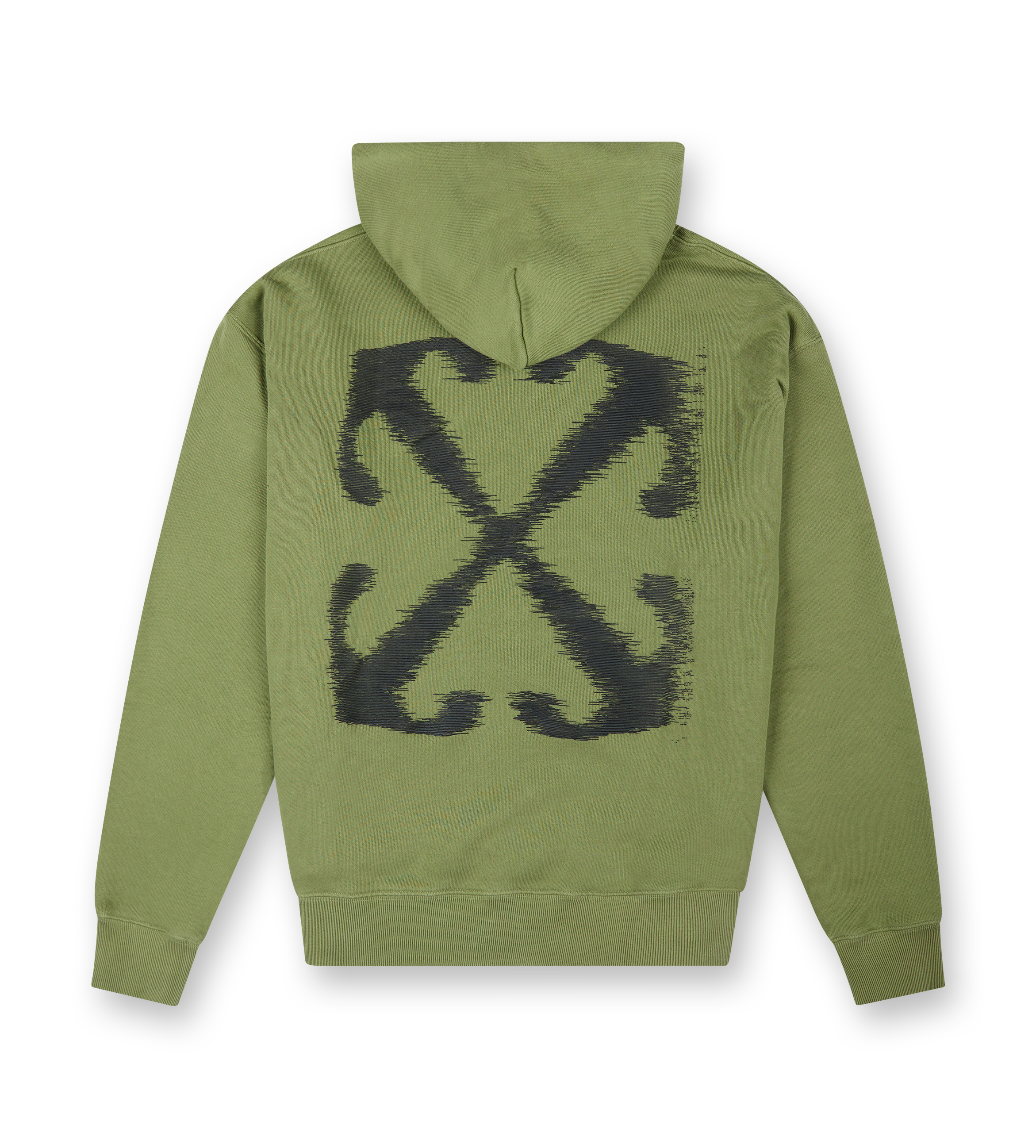 Military Green Arrow Skate Hoodie Four Leaf