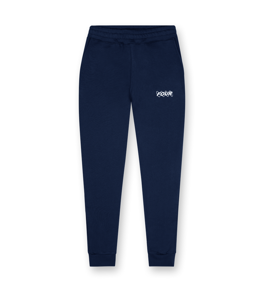 Circles Logo Sweatpants Marine Blue