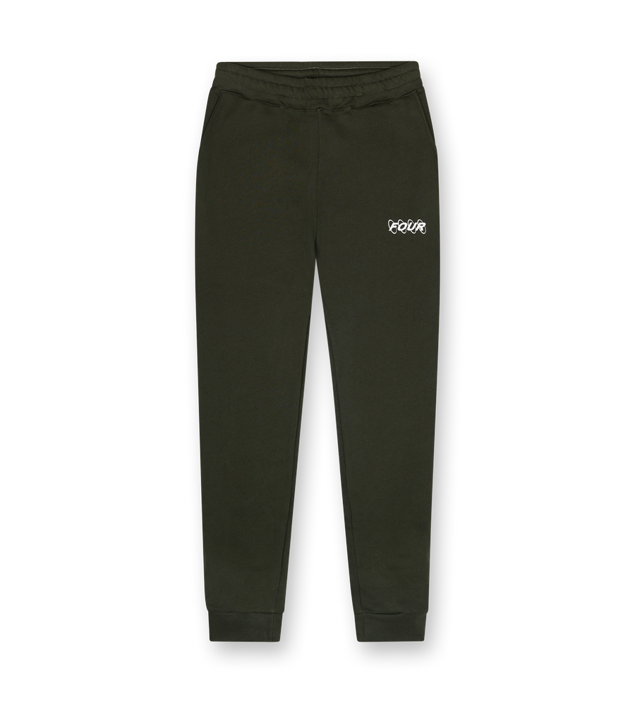 Circles Logo Sweatpants Army Green