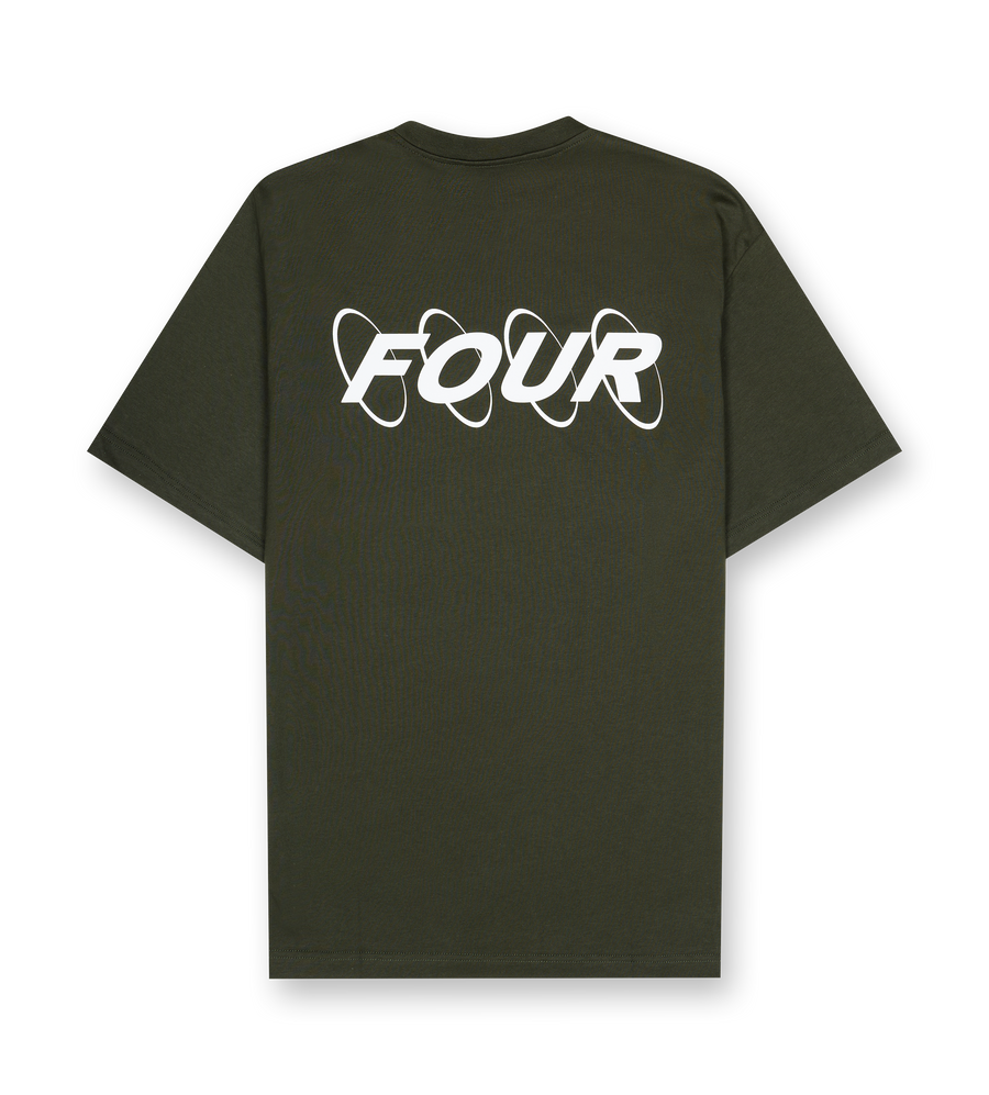 Circles Logo T-shirt Army Green