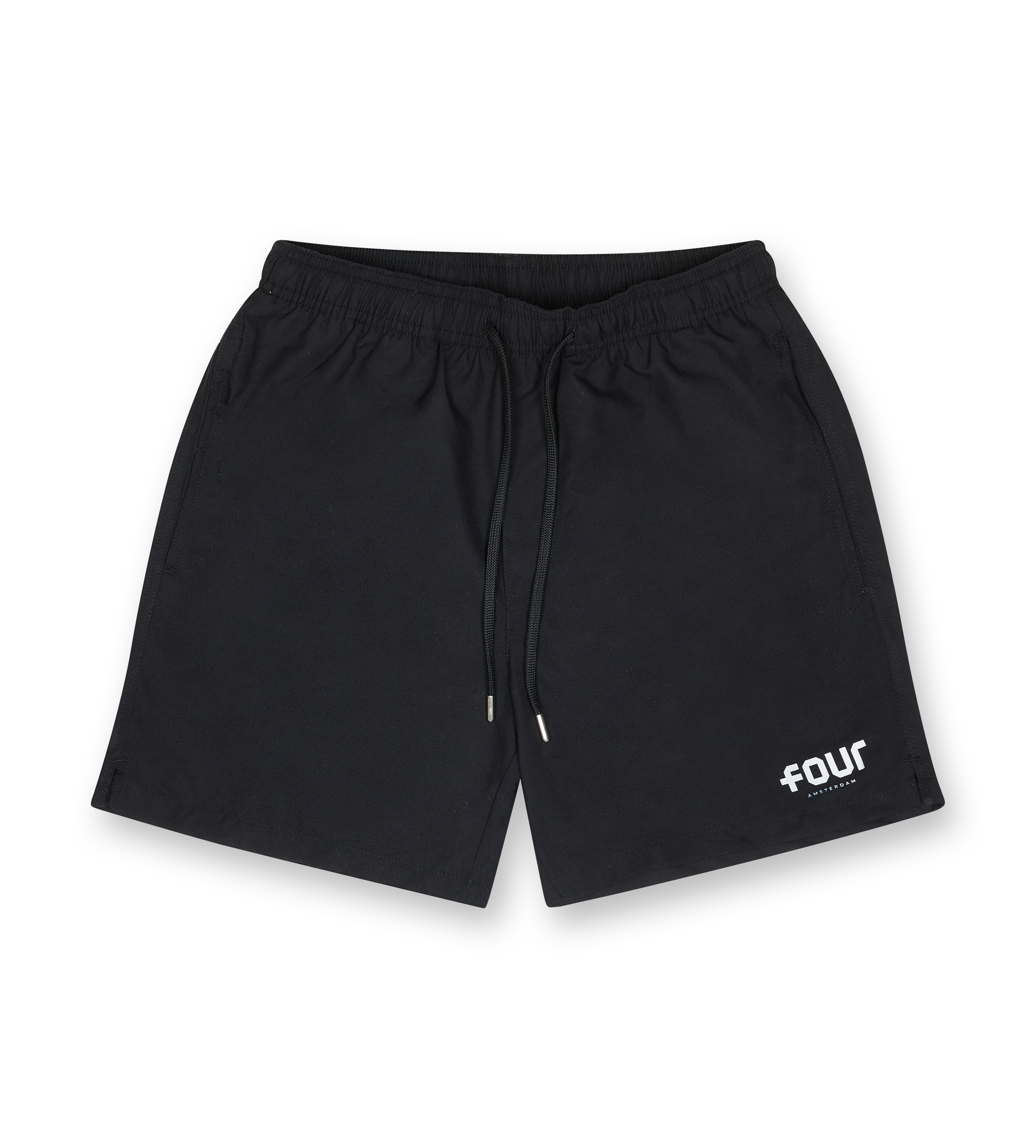 Logo Swim Shorts Black