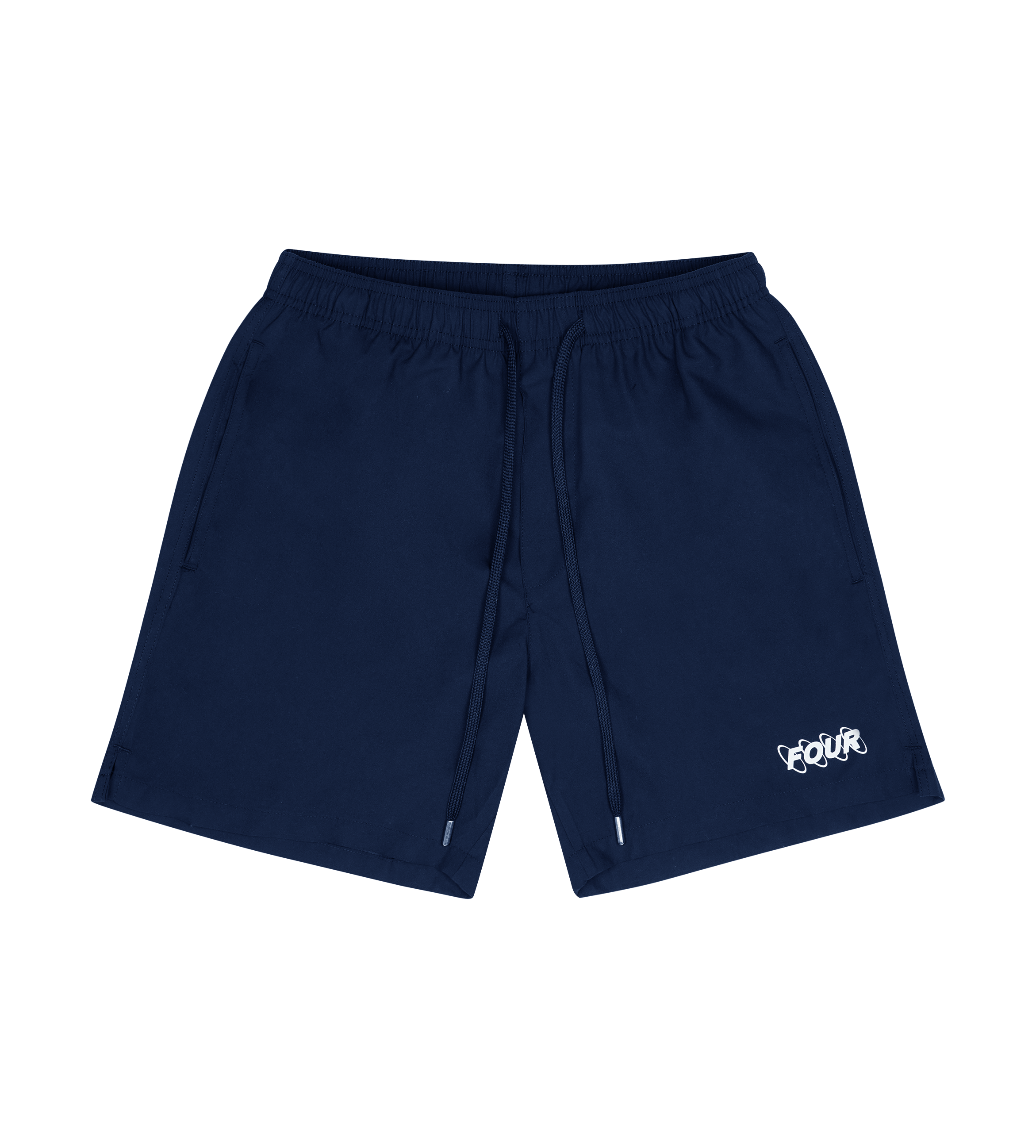 Circles Logo Swim Shorts Marine Blue