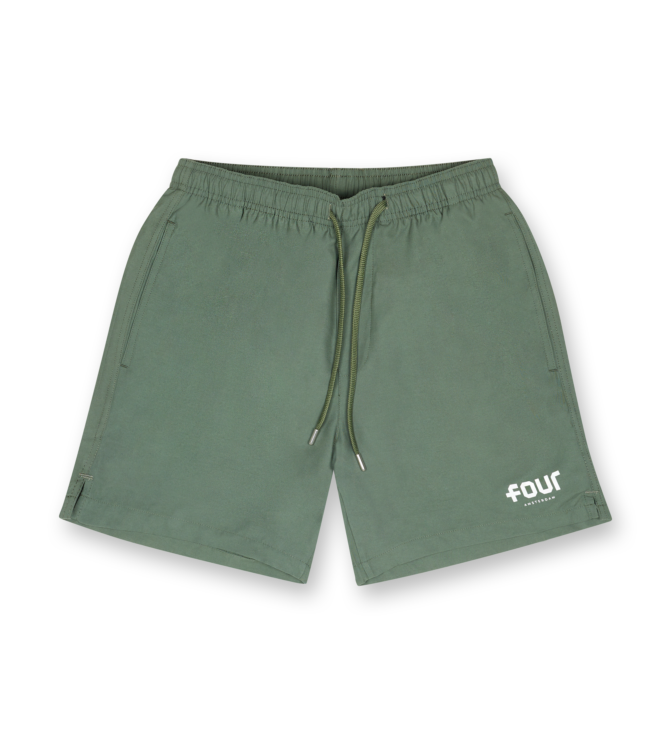 Logo Swim Shorts Thyme