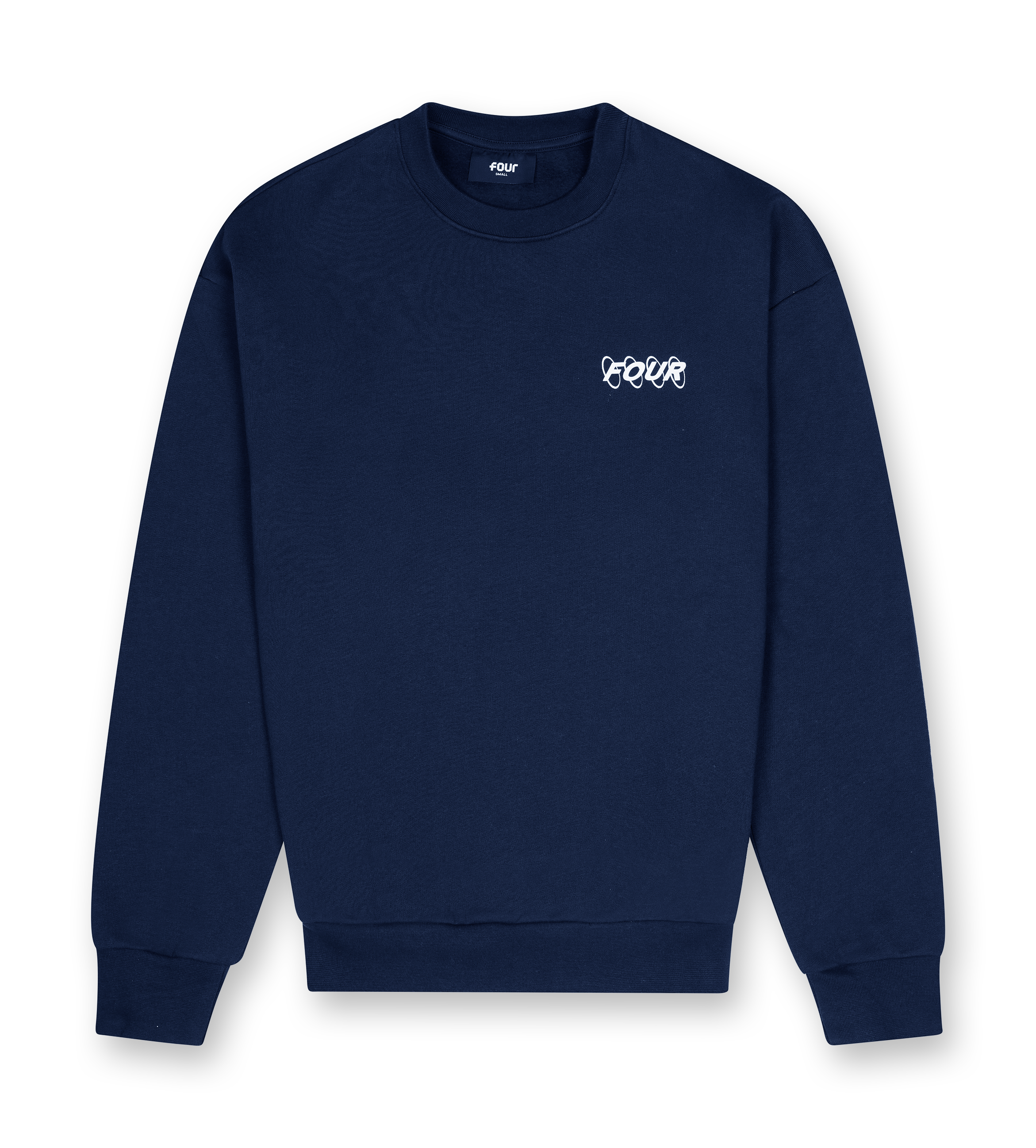 Circles Logo Crewneck Marine Blue