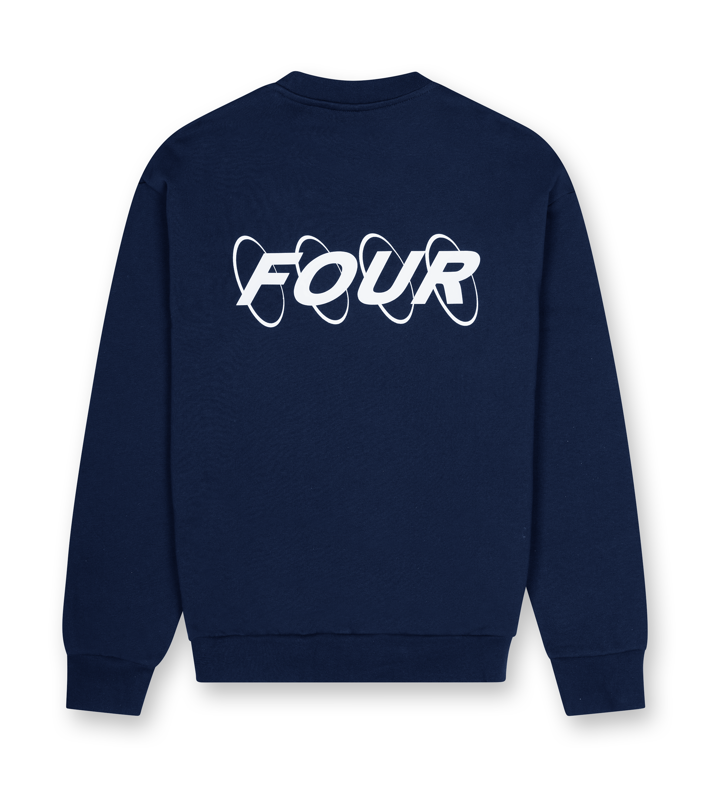 Circles Logo Crewneck Marine Blue