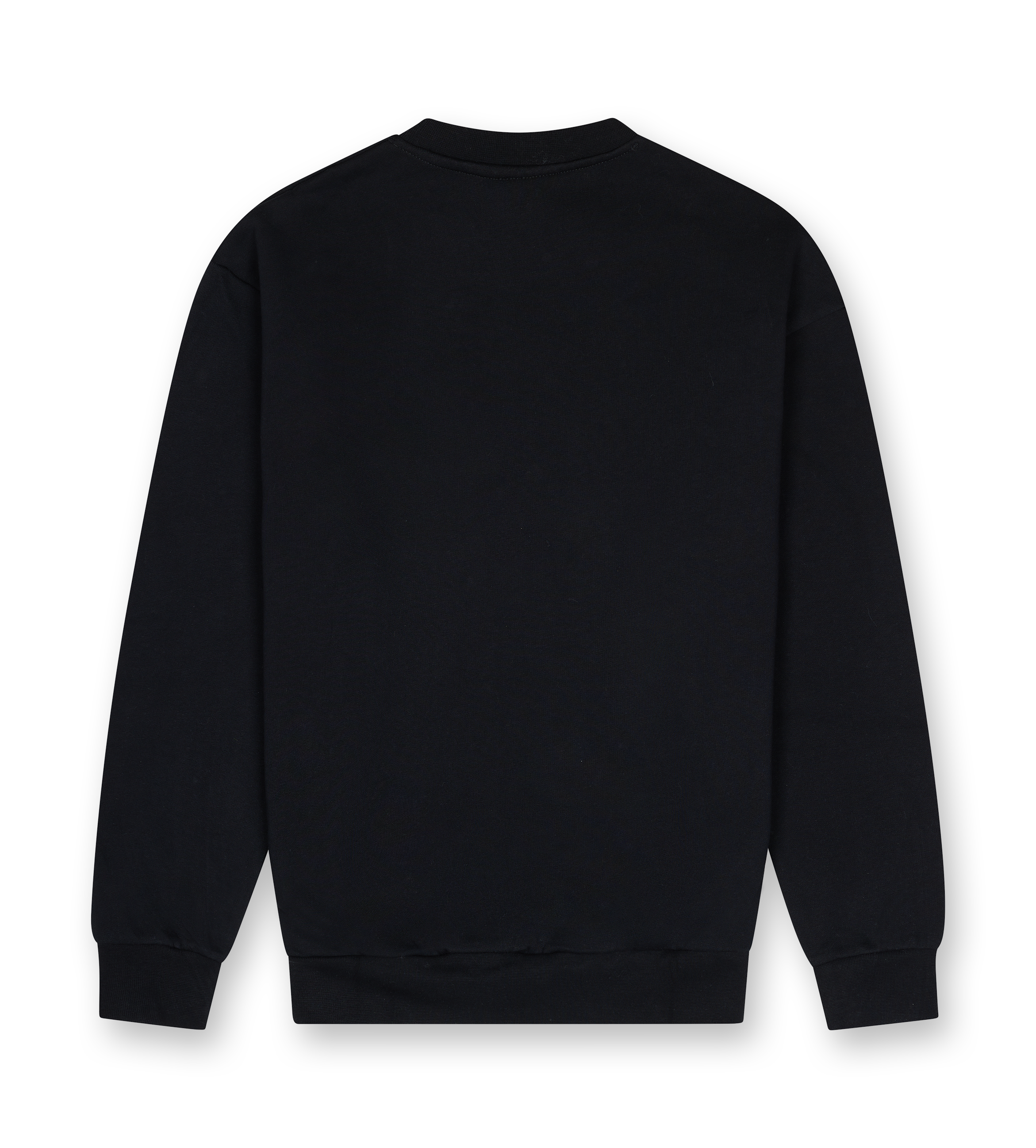 Crew neck sweatshirt black sale